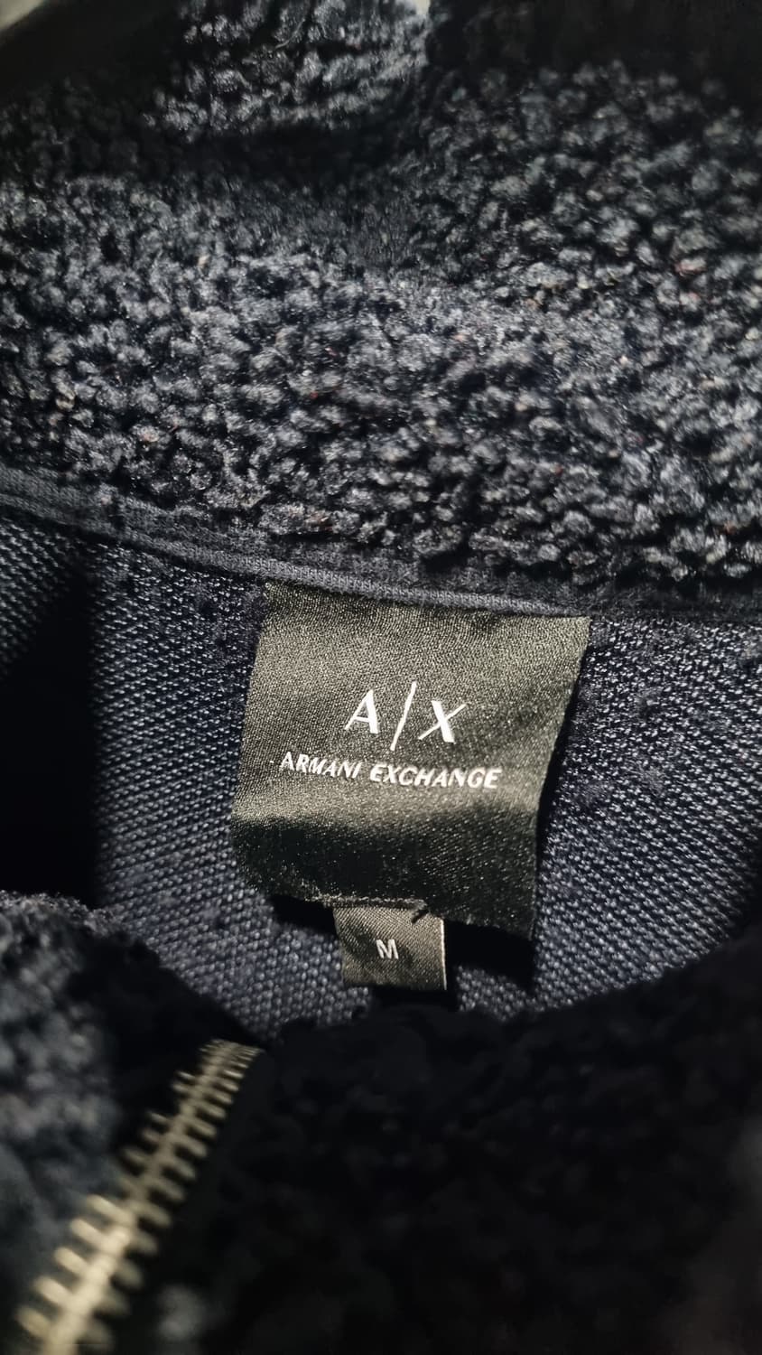알마니 A/X 뽀글이 반집업 m(국내100~105) 상품이미지2