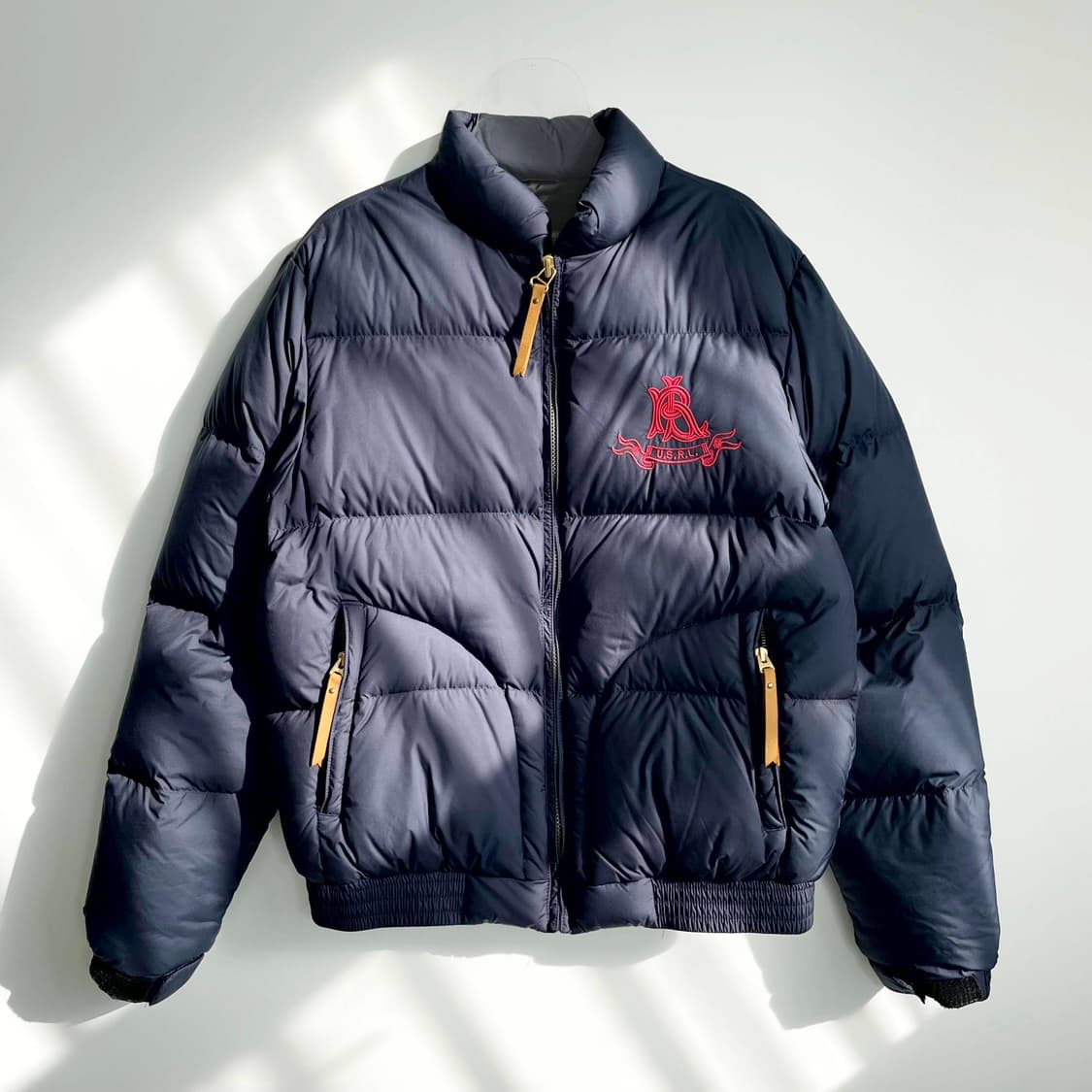 A2 폴로진스컴퍼니 엠브로이드 다운 자켓 패딩 100사이즈 상품이미지1