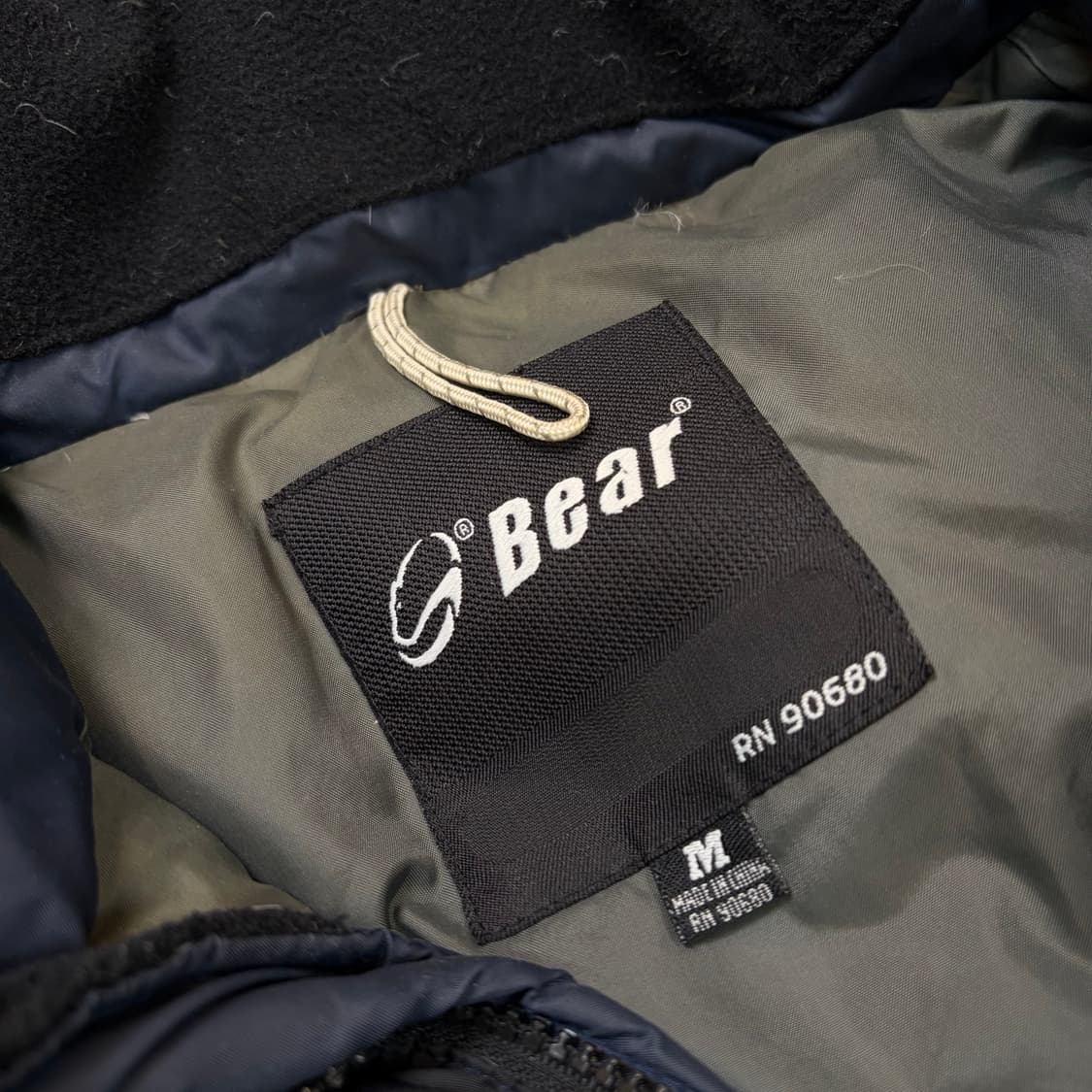 90s BEAR USA 베어 눕시 푸퍼다운 패딩  상품이미지2