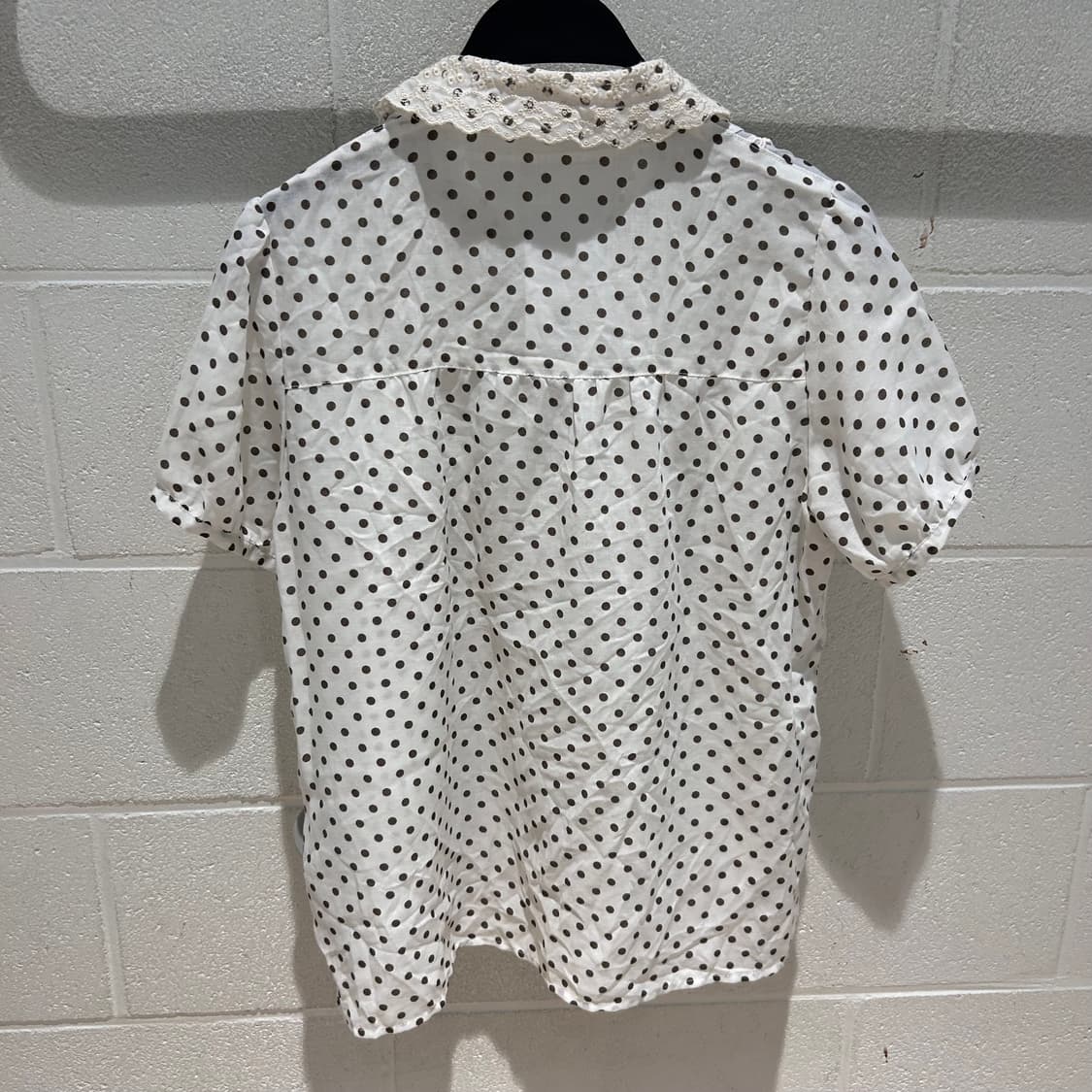 Vintage y2k Dot Shirts 상품이미지6