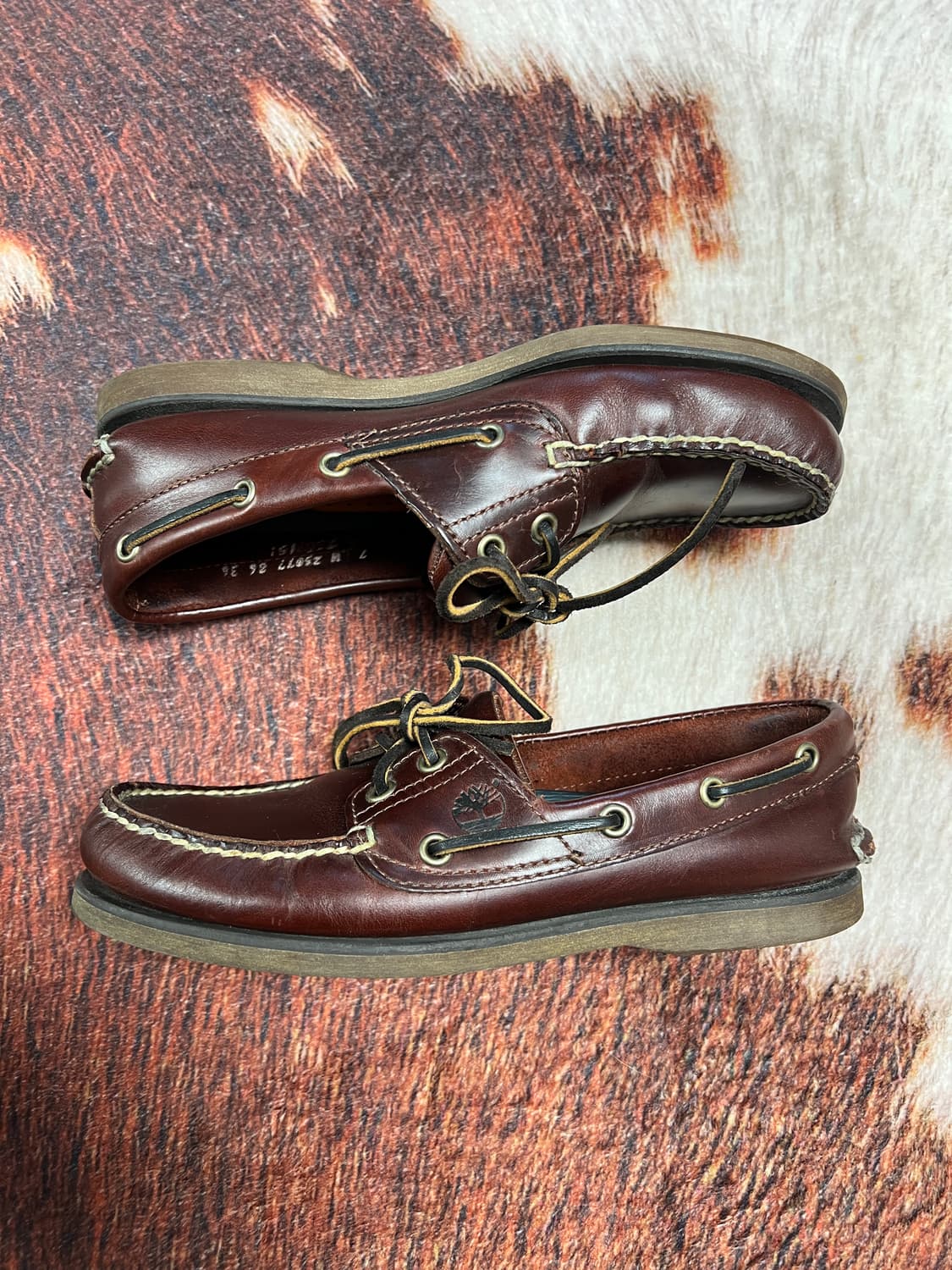 [250] 팀버랜드 보트슈즈 브라운 상품이미지1