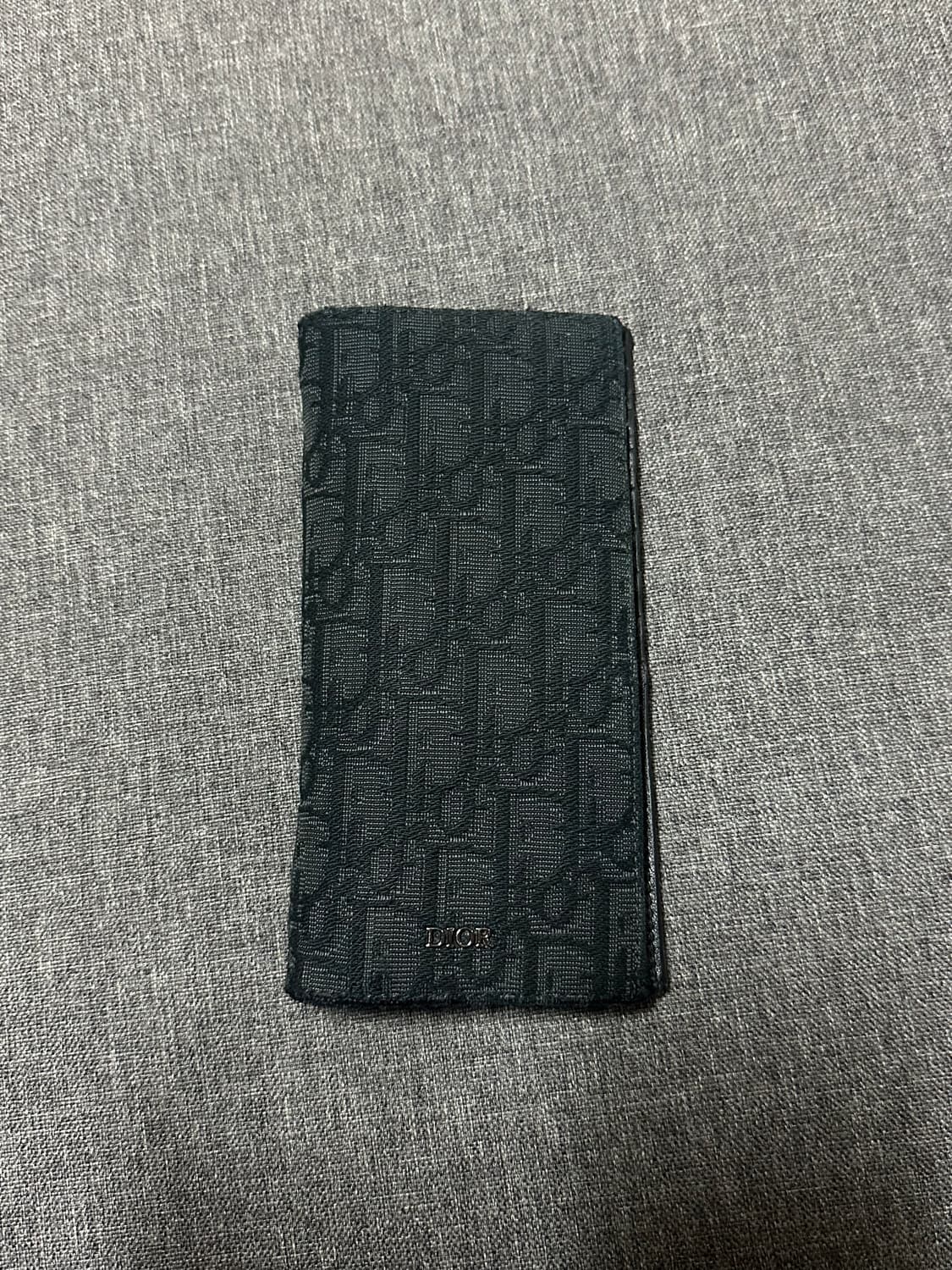 디올 오블리크 버티컬 장지갑 블랙 상품이미지1