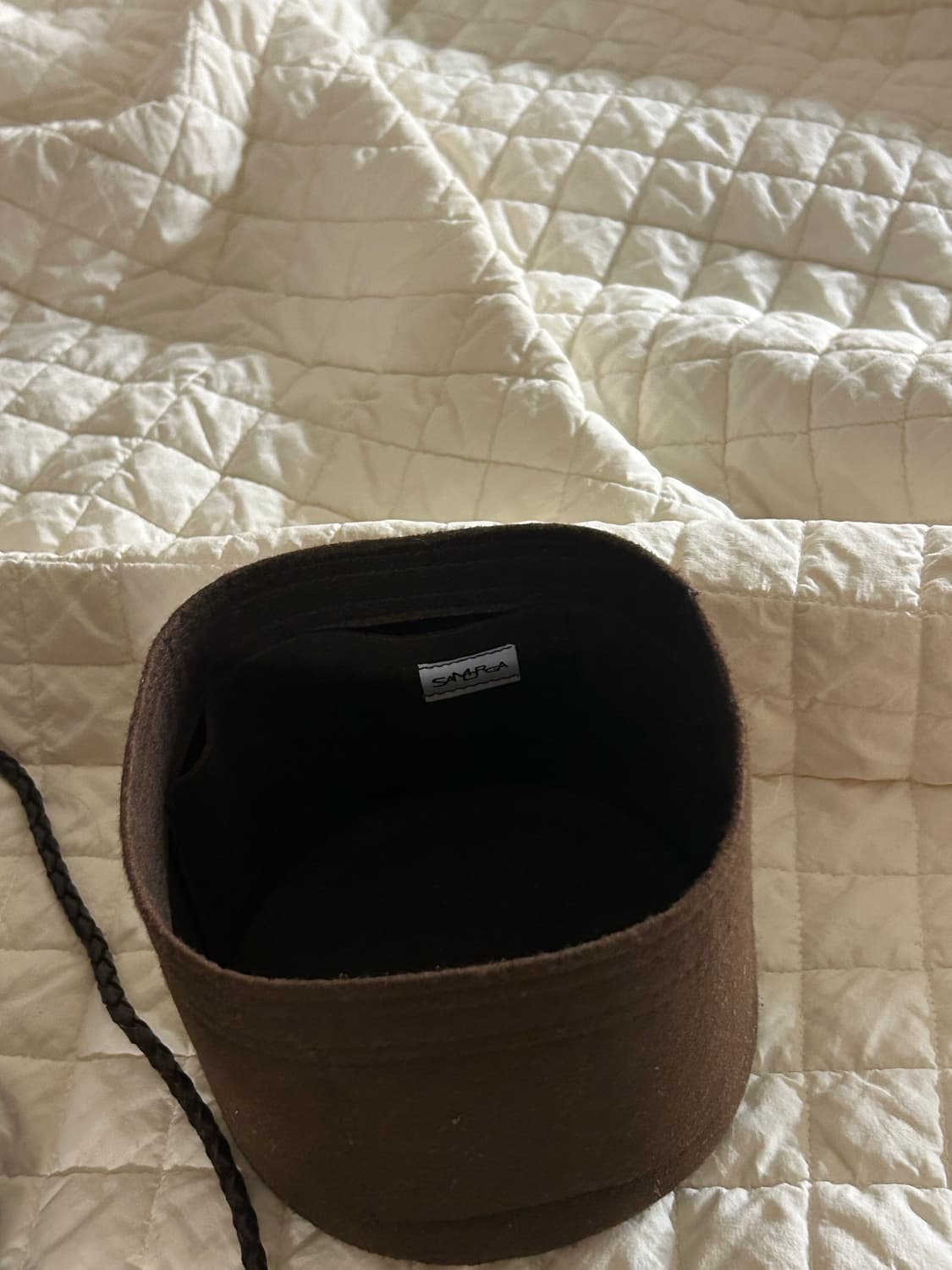 드래곤디퓨전 드래곤백 폼폼 더블 복조리 점프 백 다크브라운 + 이너백 상품이미지5