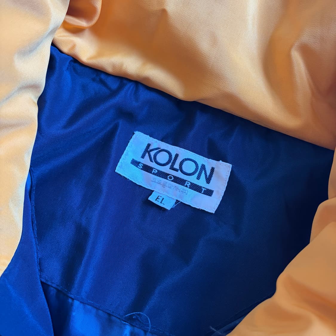 90s 코오롱스포츠 빈티지 구스다운 마운틴파카 L 상품이미지5