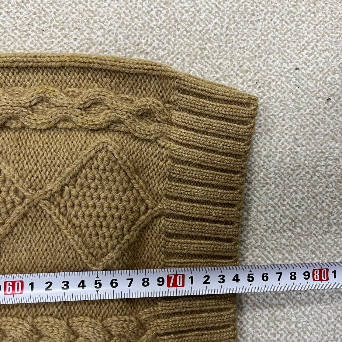 95 빈폴 케이블 니트 집업 가디건 0220M 상품이미지7