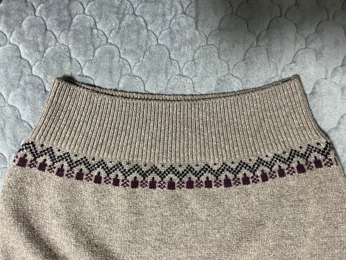 [2] HERILL 헤릴 노르딕 스웨터 베이지 상품이미지5