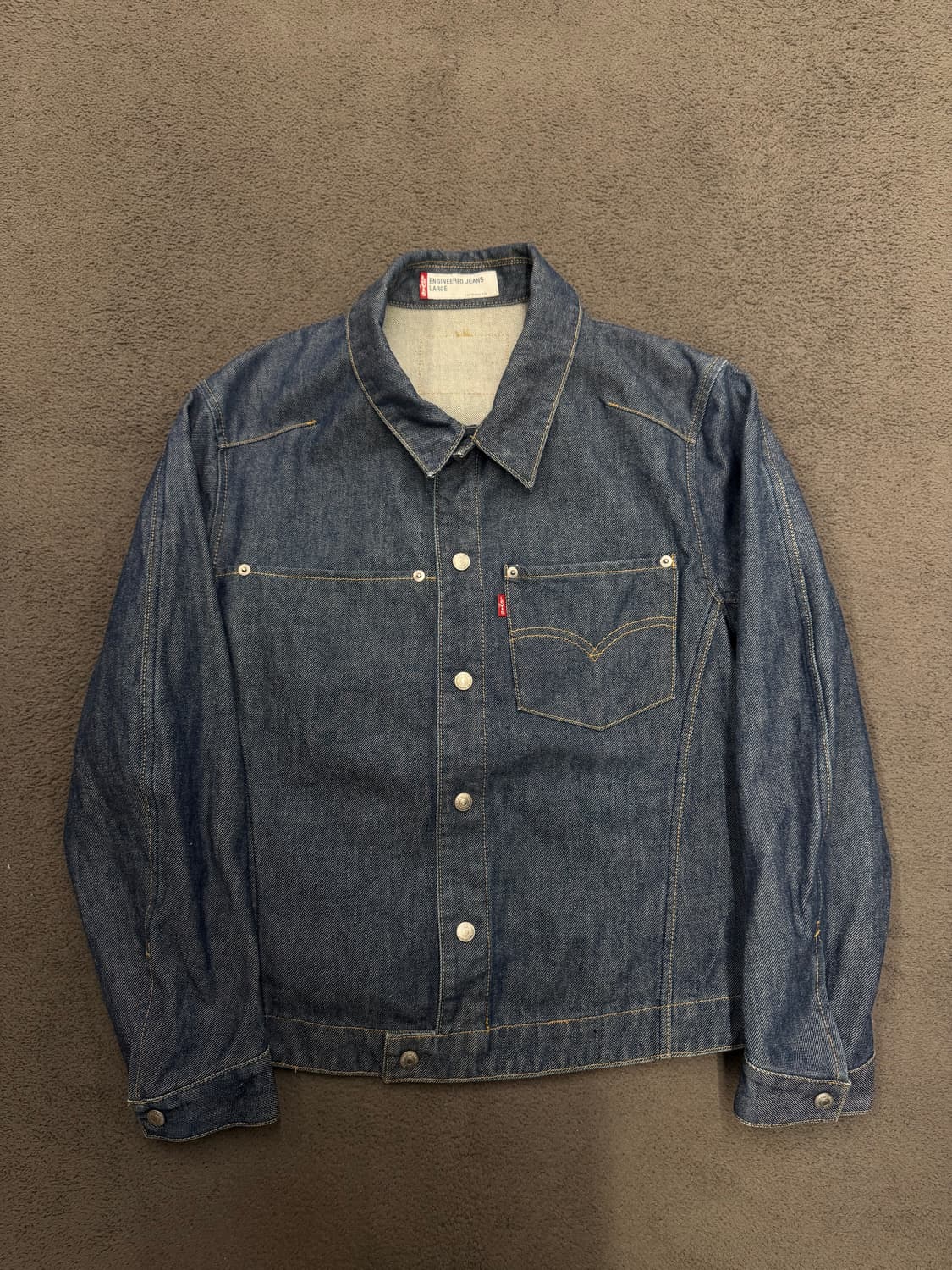 리바이스 엔지니어드 트러커 자켓 처분 L  상품이미지1
