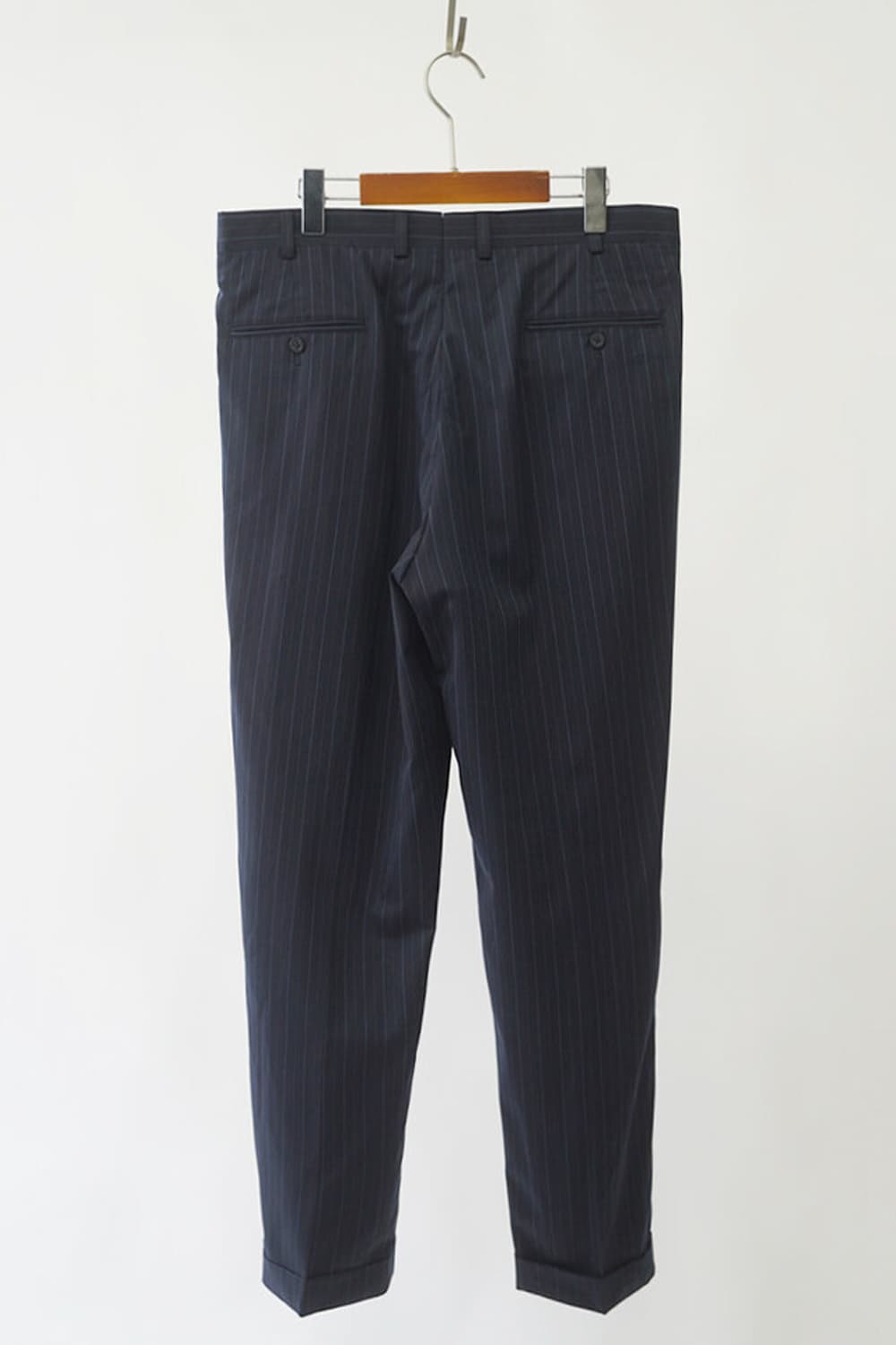 브룩스브라더스 스트라이프 네이비 슬랙스 상품이미지2