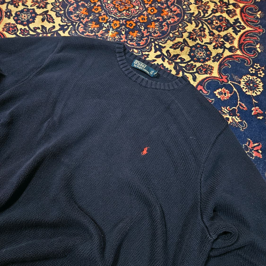 폴로랄프로렌 빈티지 시그니쳐 포니 니트 스웨터 2XL 상품이미지2
