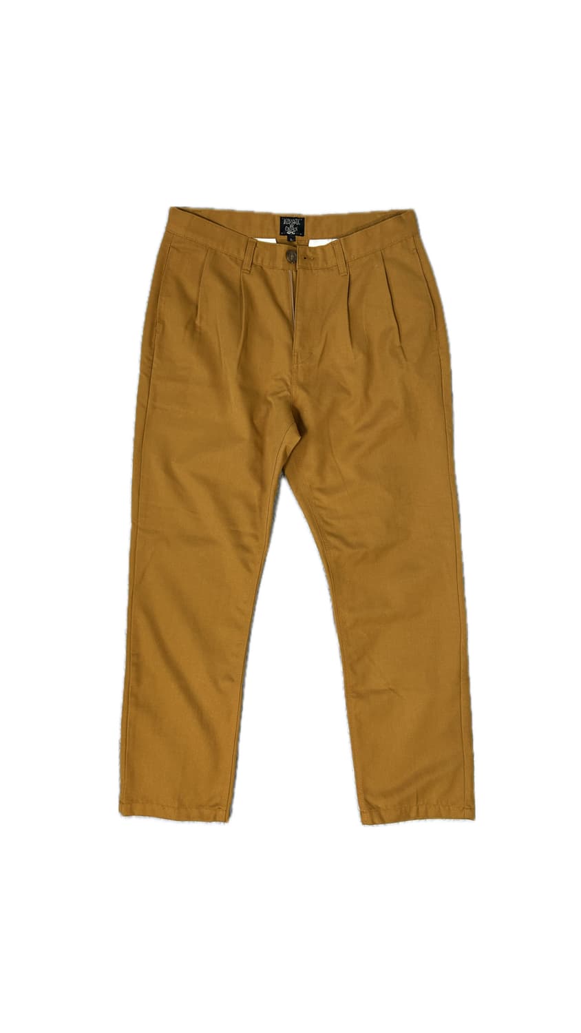 로맨틱크라운 카멜 면바지 상품이미지1