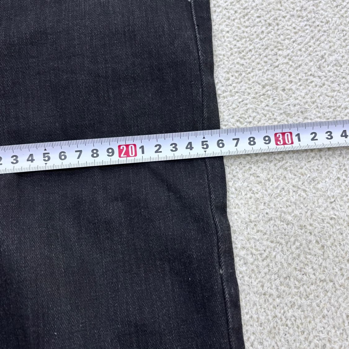 M 앤더슨벨 여성 블랙 데님 팬츠 0520E 상품이미지7