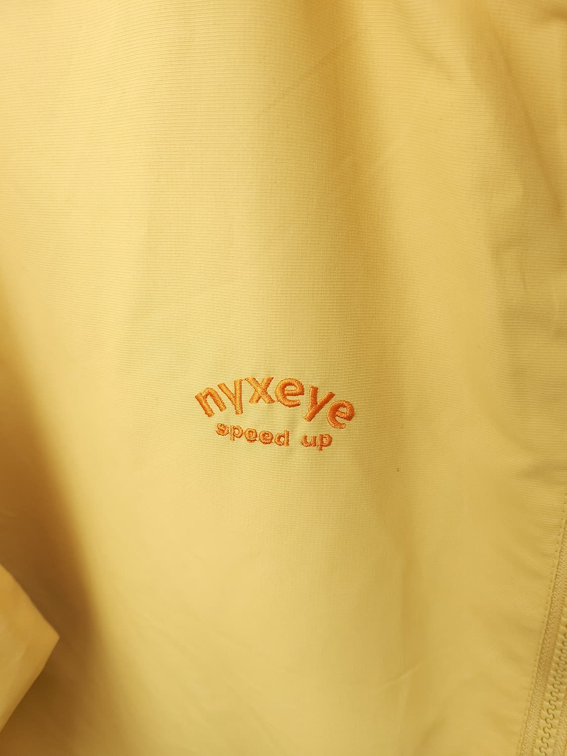 (빈티지)nyxeye 옐로우 양면 바람막이 105 XL 상품이미지3