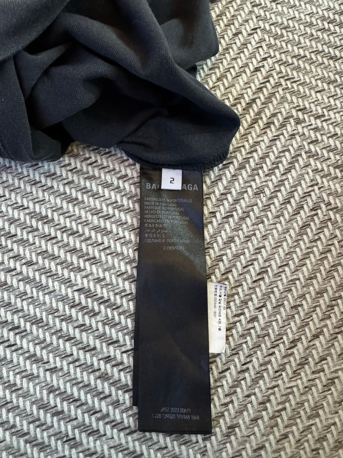 발렌시아가 오프쇼어 티셔츠 2사이즈 상품이미지3