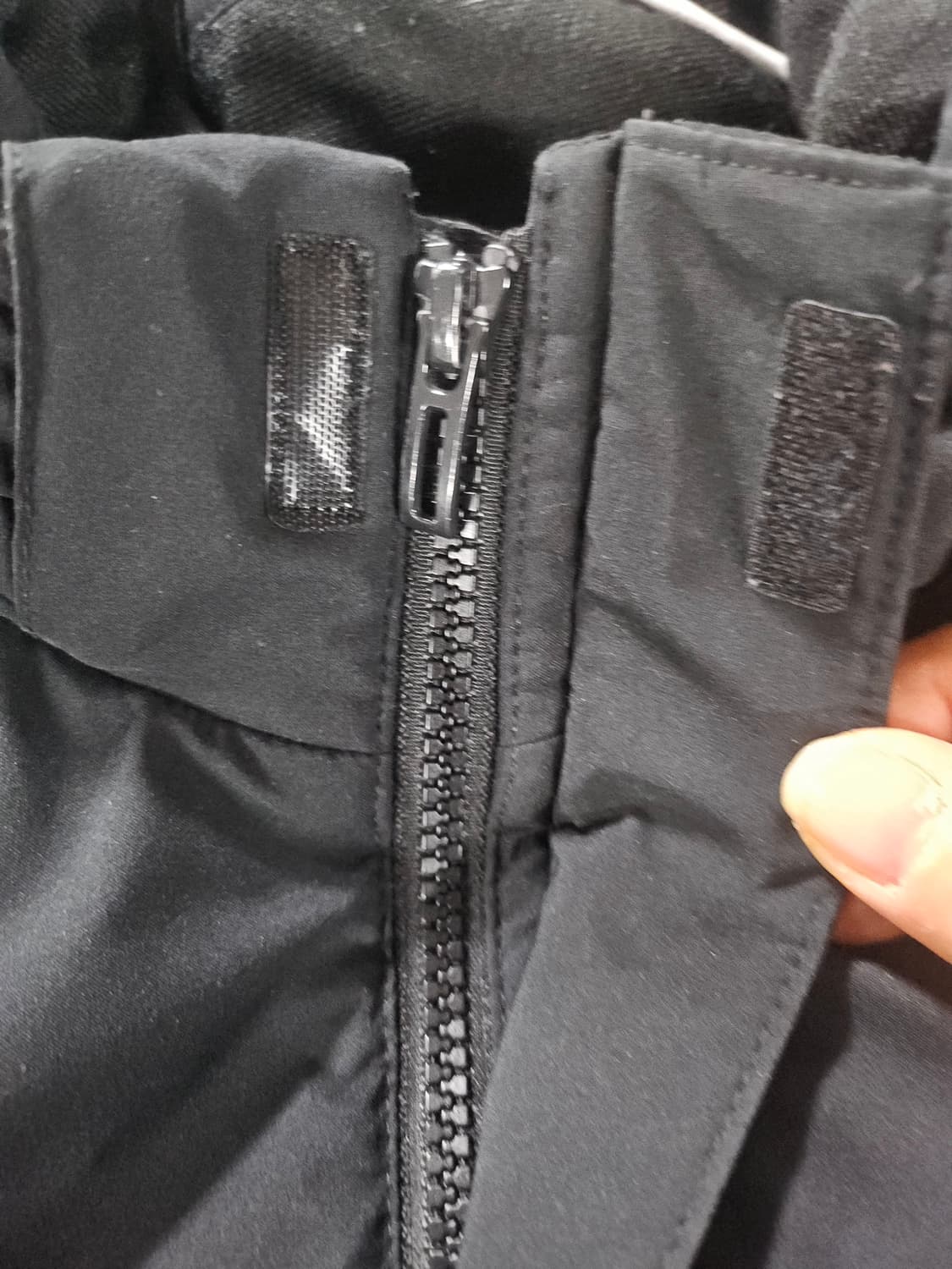 아디다스 키즈 블랙  롱패딩 후드 패딩 150 상품이미지5