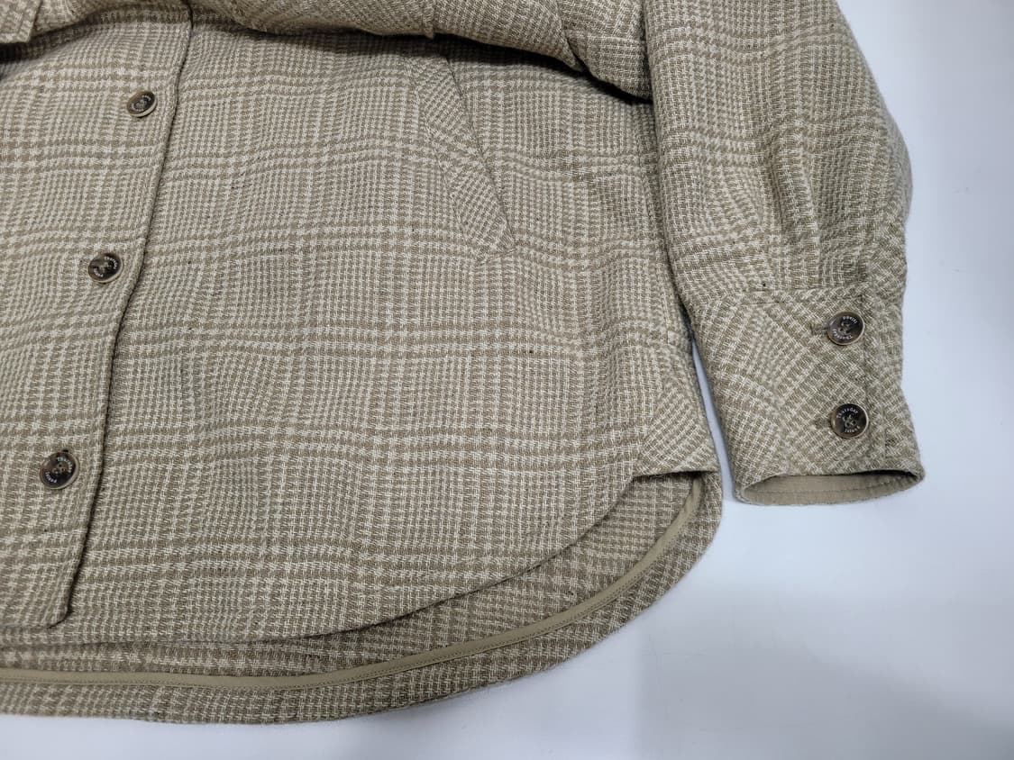 써스데이아일랜드 오버핏 셔츠형 울 후드 아우터 / 여 S (85-160) 상품이미지6