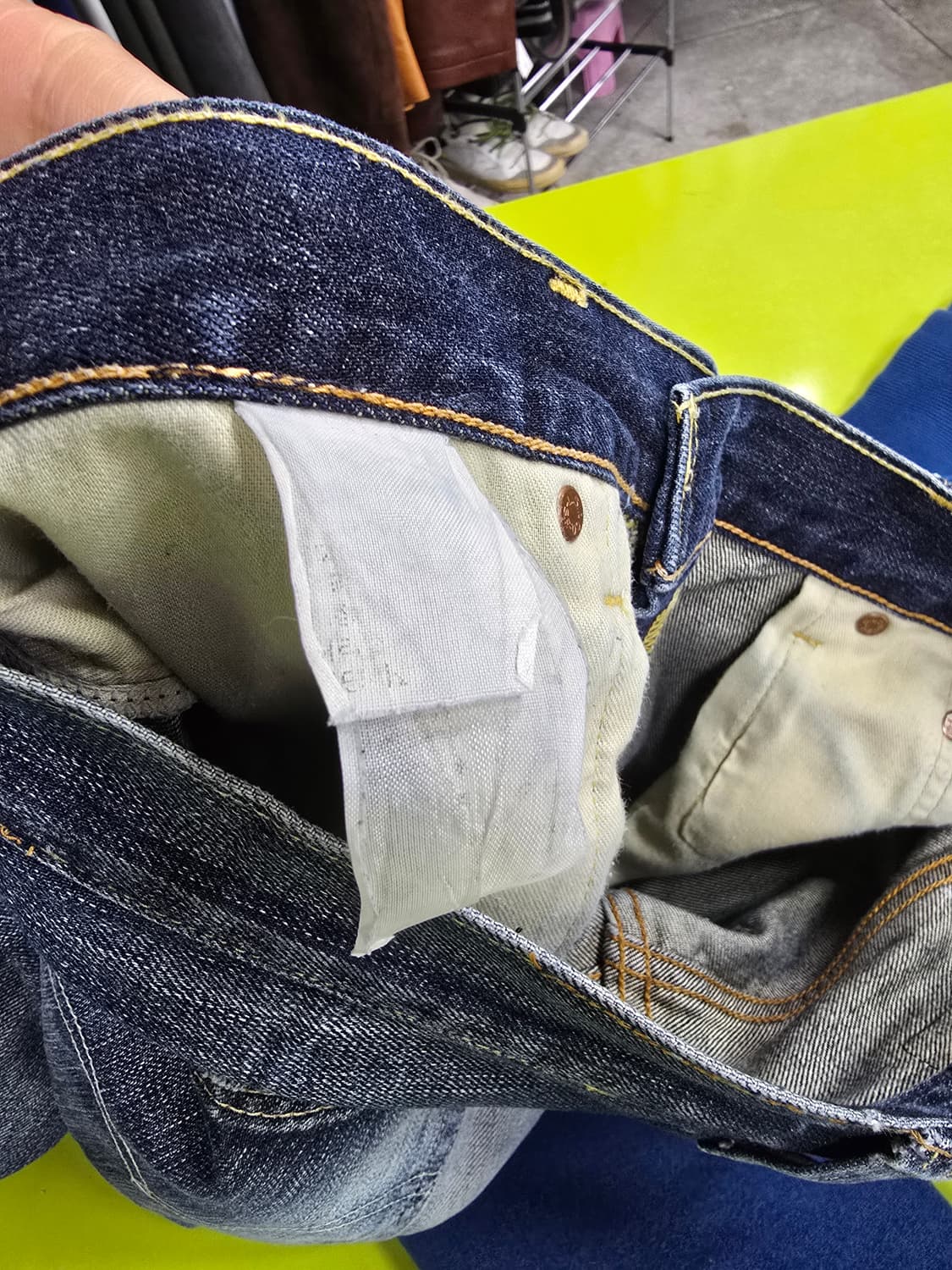 리바이스 502 빈티지 워싱 데님 (1295) 상품이미지4