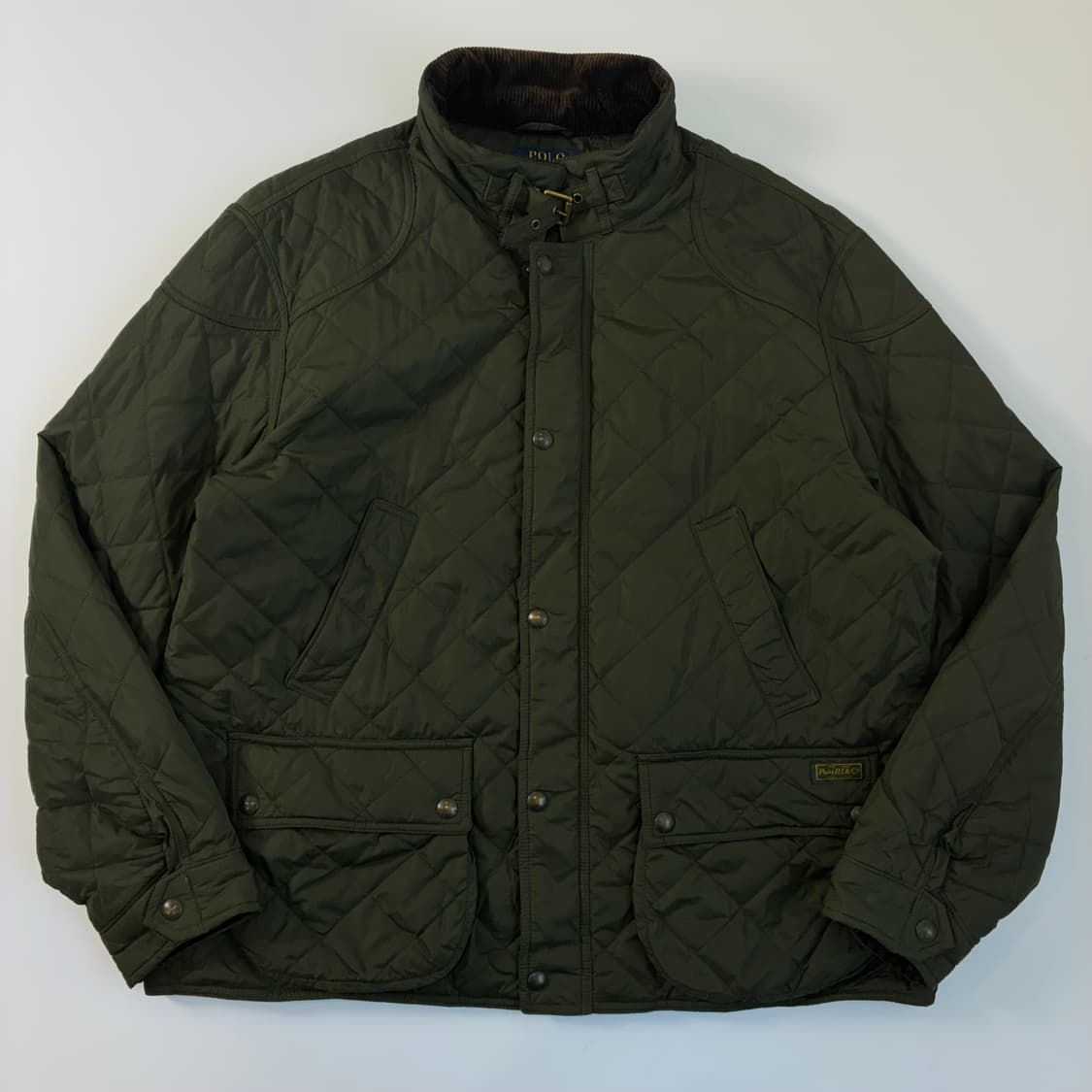 Polo  폴로 랄프로렌 바라쿠다 카키 퀼팅 자켓  상품이미지2