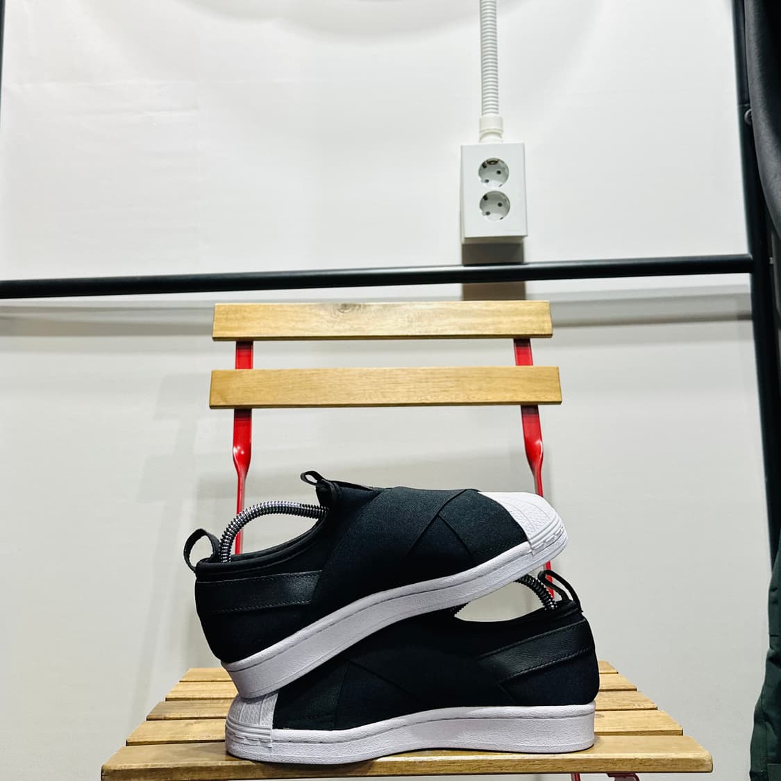 220) 아디다스 운동화 여성 여자 신발 슈퍼스타 슬립온 상품이미지7