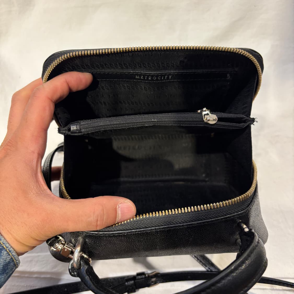 메트로시티 탑핸들 크로스백 가방 상품이미지7