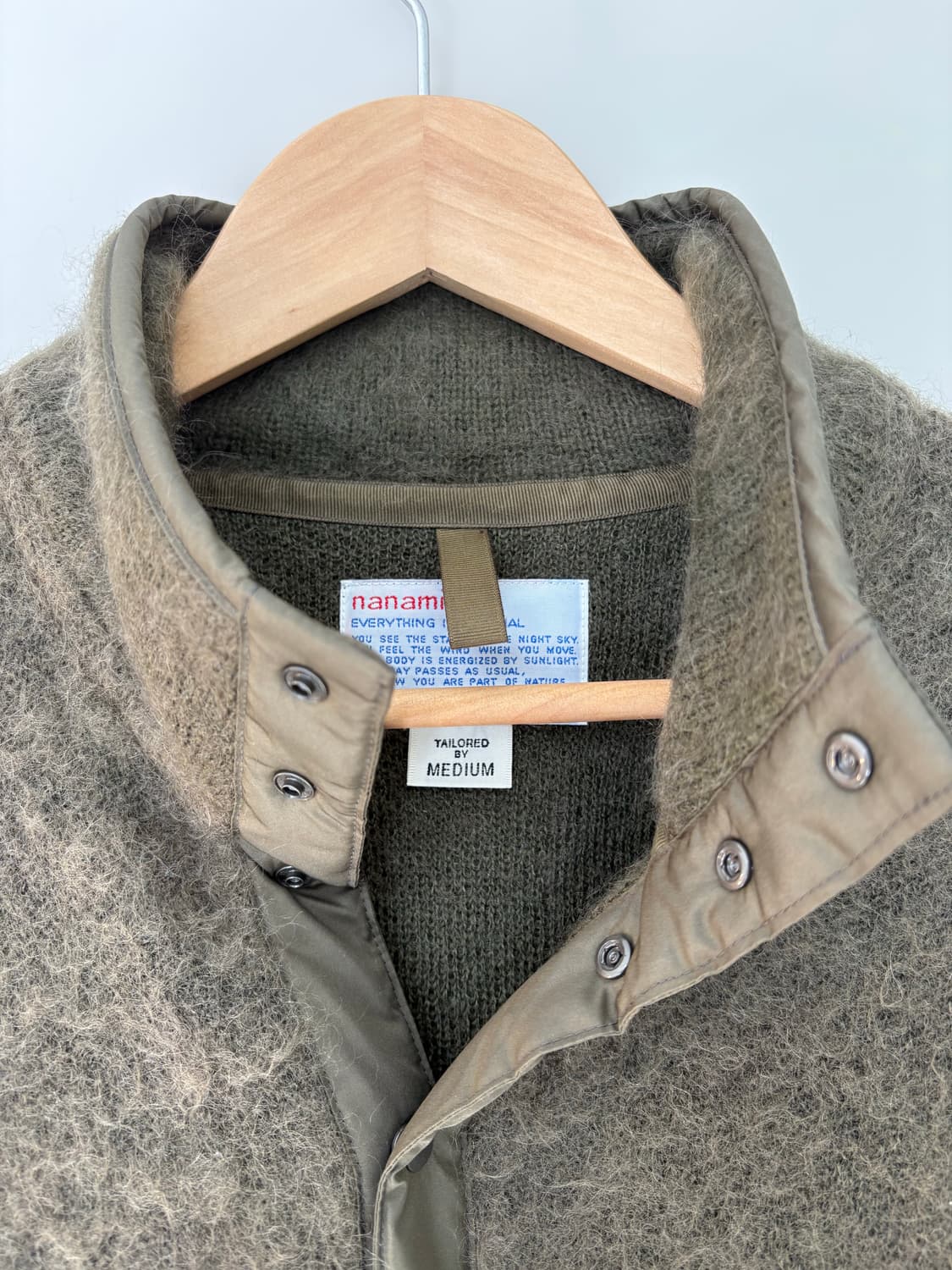 나나미카 모헤어 풀오버 니트 M 상품이미지3