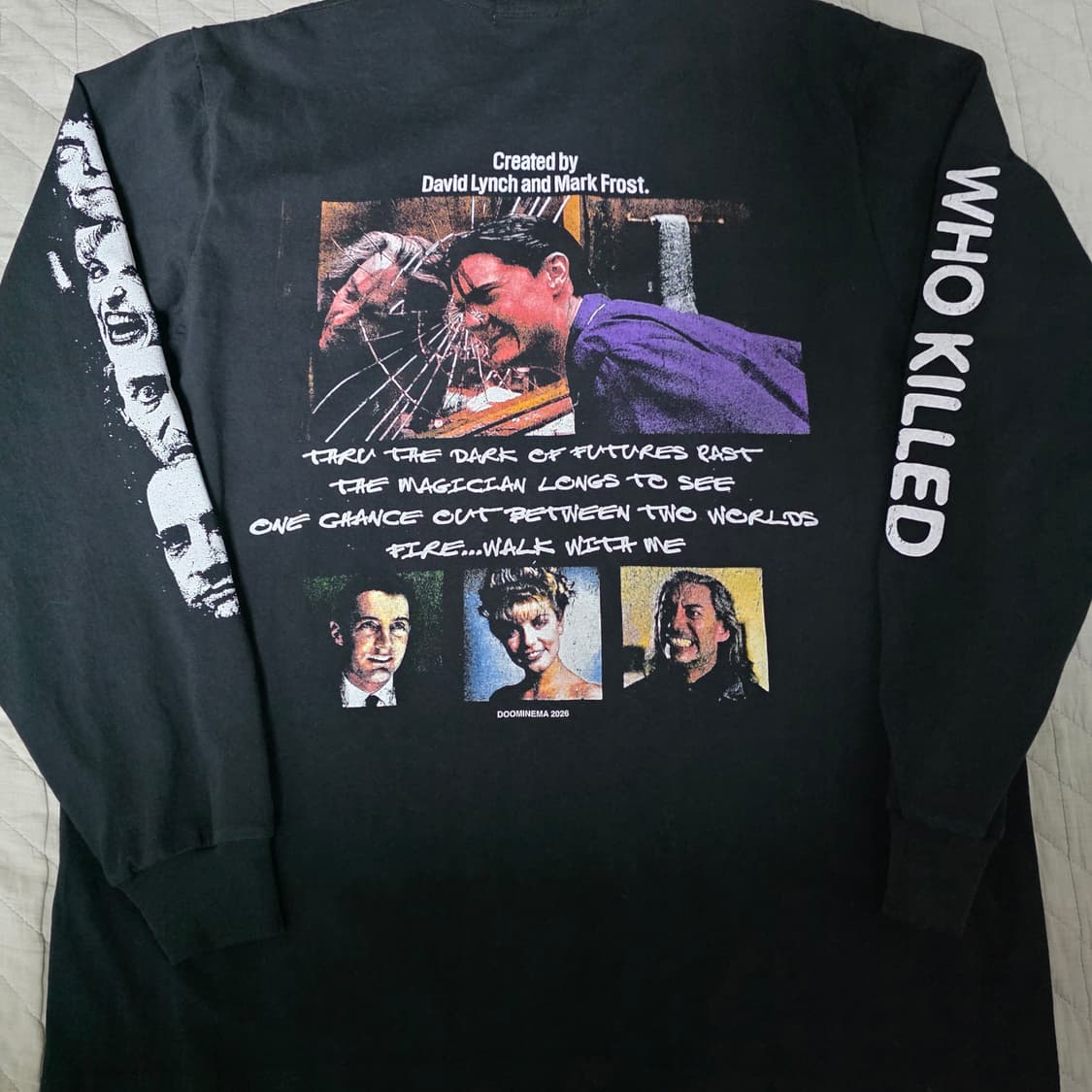 [XL] 데이비드 린치 트윈픽스 부틀렉 무비티 롱슬리브 상품이미지4