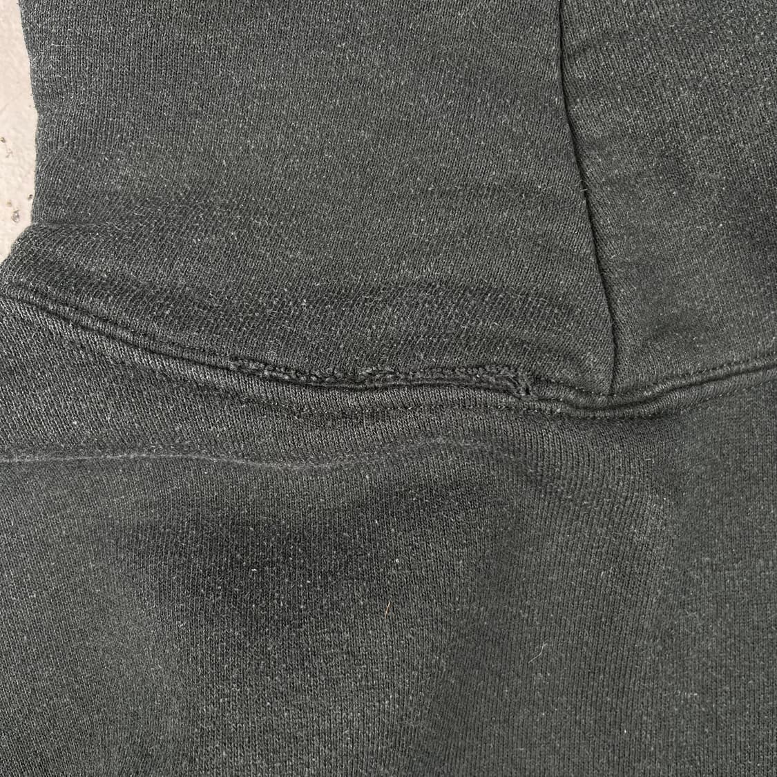 빈티지 러셀 애슬래틱 후드 블랙 상품이미지7