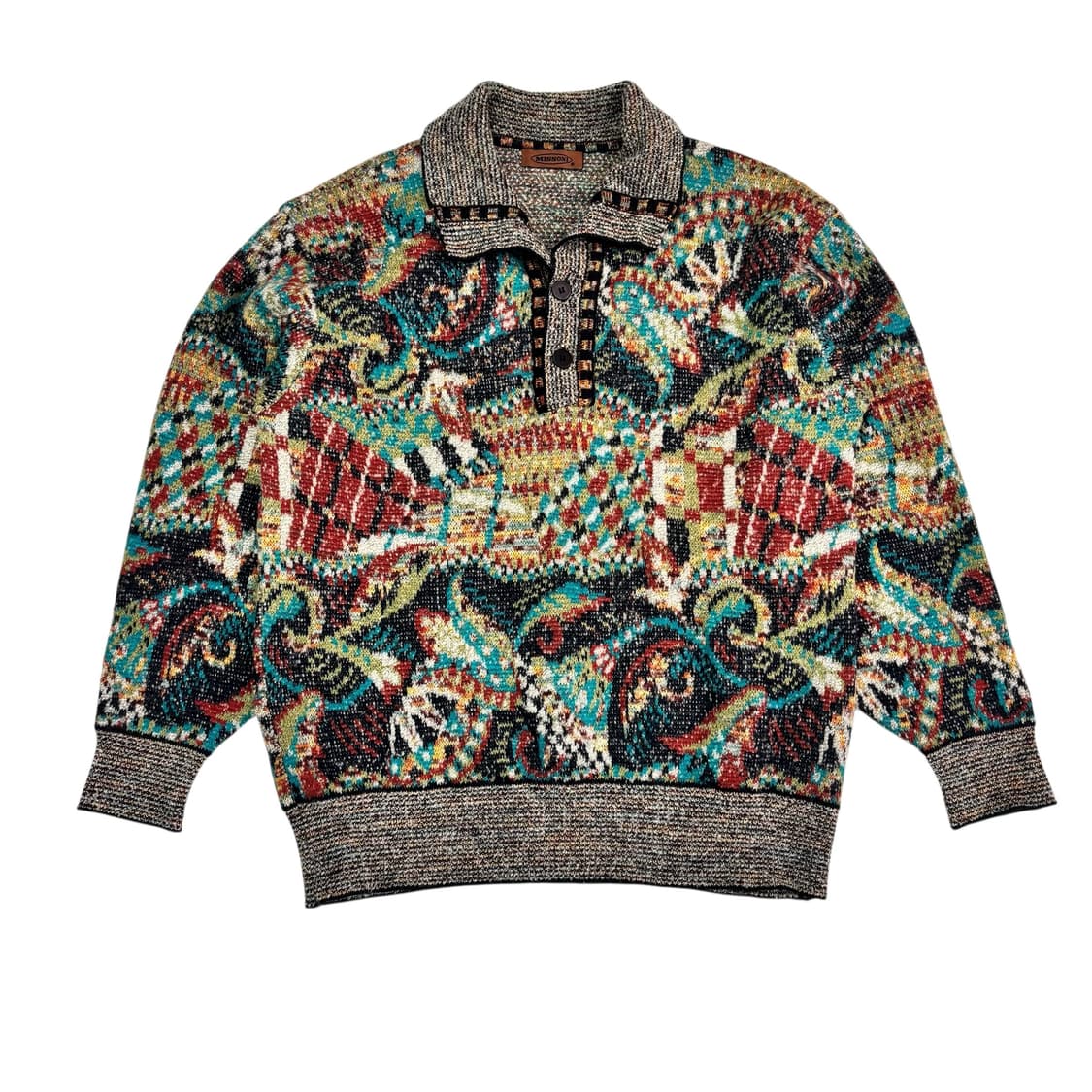 미쏘니 하프집업 니트 상품이미지1