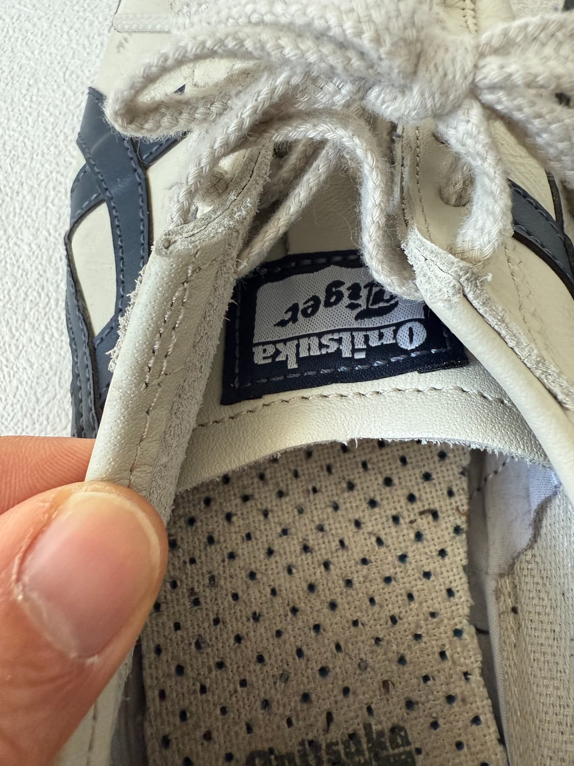 [255]오니츠카타이거 멕시코66 아이보리/네이비 상품이미지8