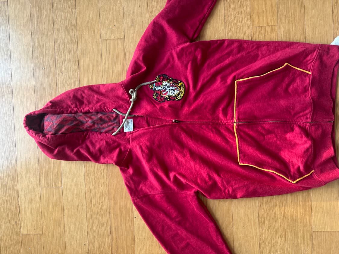 유니버셜스튜디오재팬 해리포터 그리핀도르 후드집업 상품이미지1