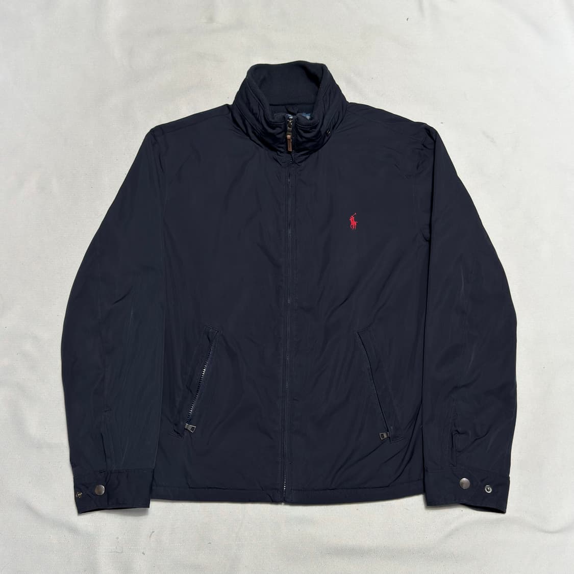 L 폴로랄프로렌 내장후드 네이비 폴리쉘 자켓 상품이미지2