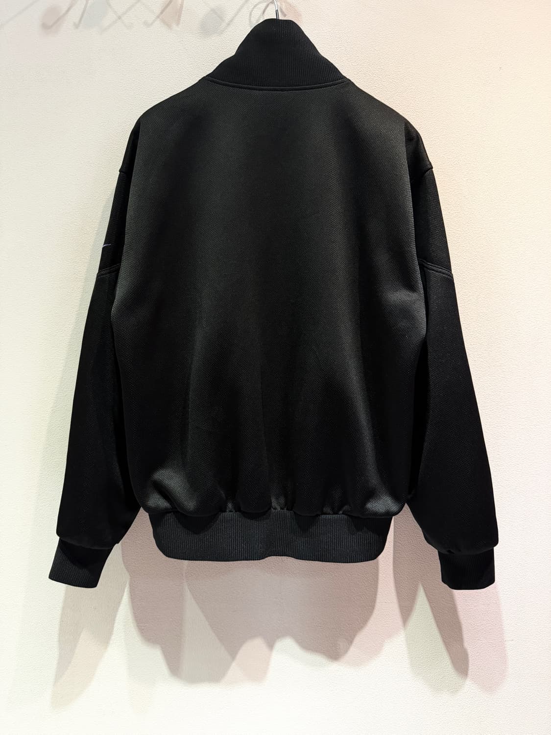 90's NIKE 나이키 퍼플 스우시 포인트 블랙 트랙 재킷 상품이미지3