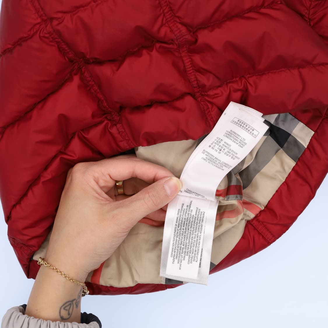 [3Y] 버버리 키즈아동 다운 패딩점퍼 1209 H1 상품이미지8