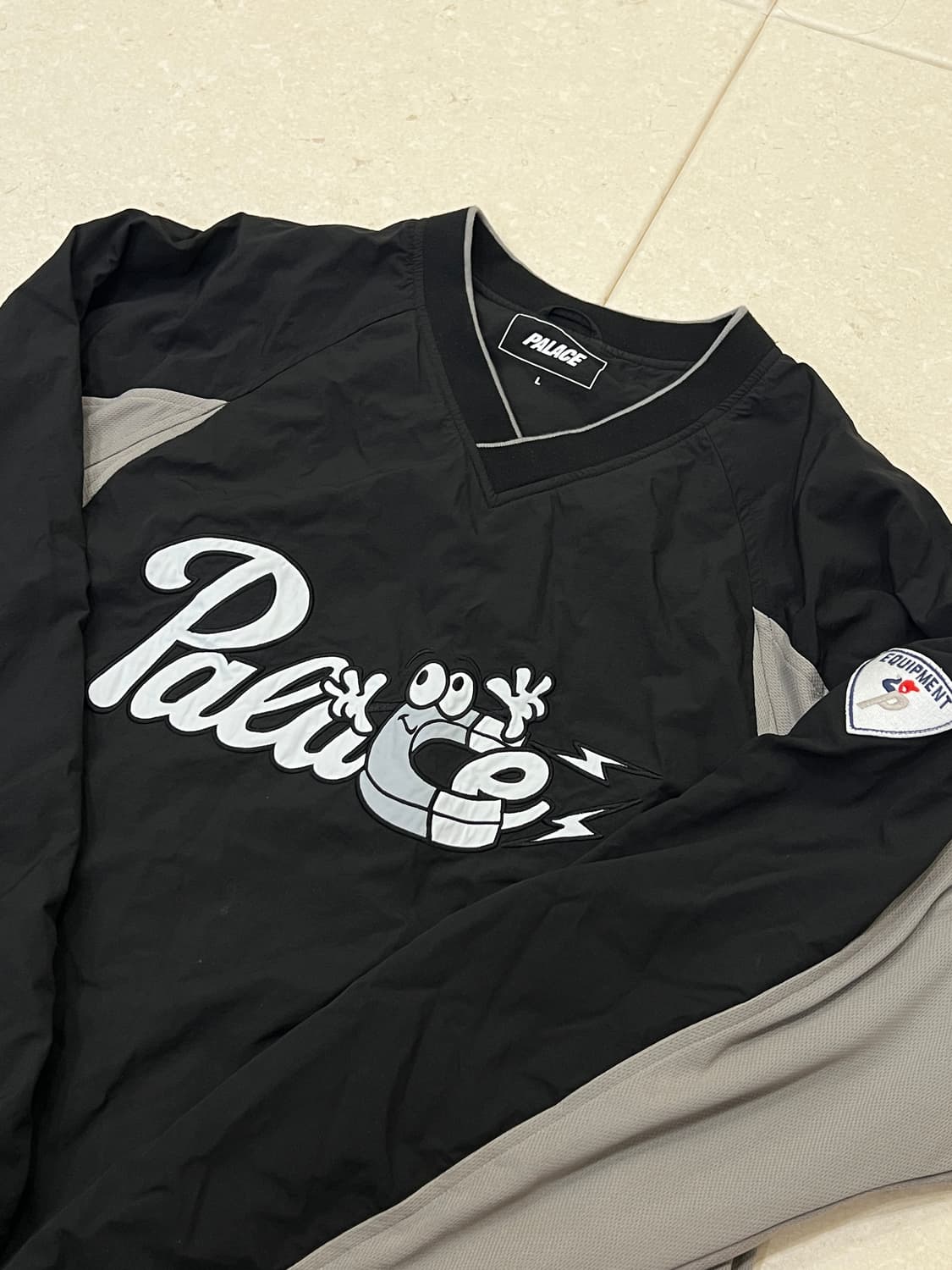 팔라스 PALACE 쉘 풀오버 블랙 L 상품이미지1