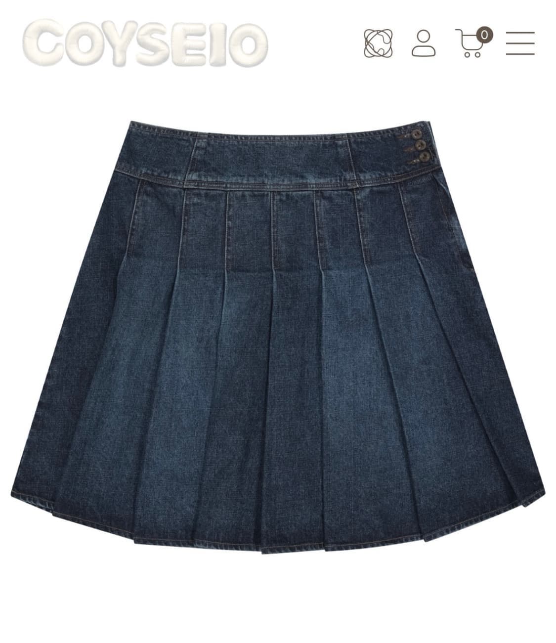 코이세이오 데님 스커트 2 상품이미지1
