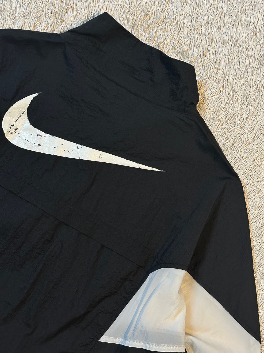 나이키 NIKE 빅스우시 배색 바람막이 자켓 오레오 상품이미지4