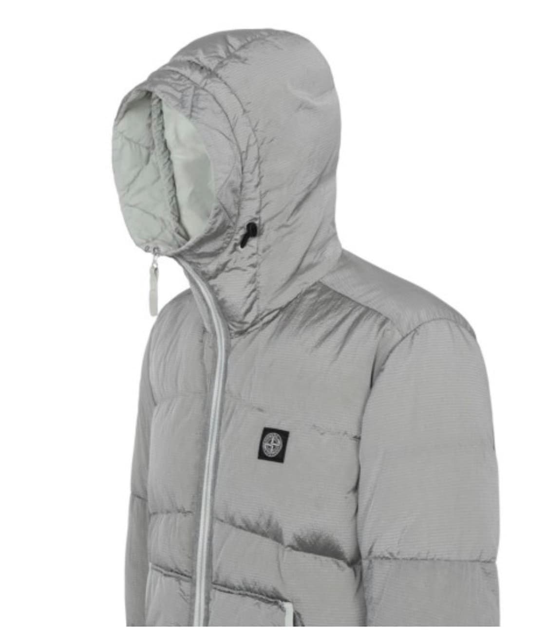 스톤아일랜드 나일론 메탈 그레이 패딩 판매중! 상품이미지2