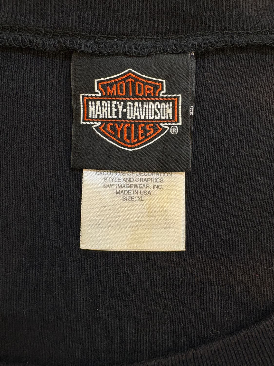 할리데이비슨 로고 그래픽 티셔츠 상품이미지3