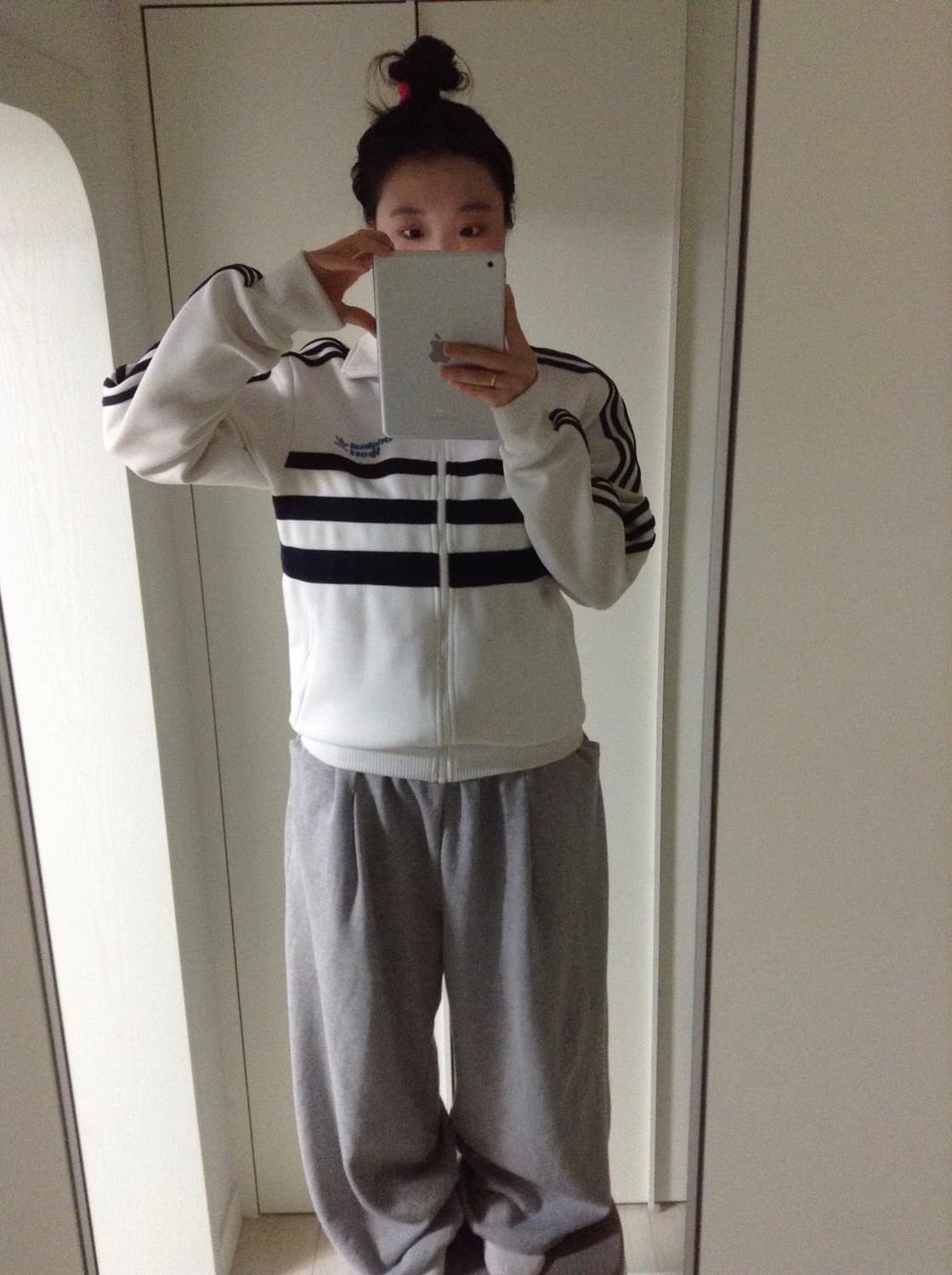 Adidas white original 져지 상품이미지2