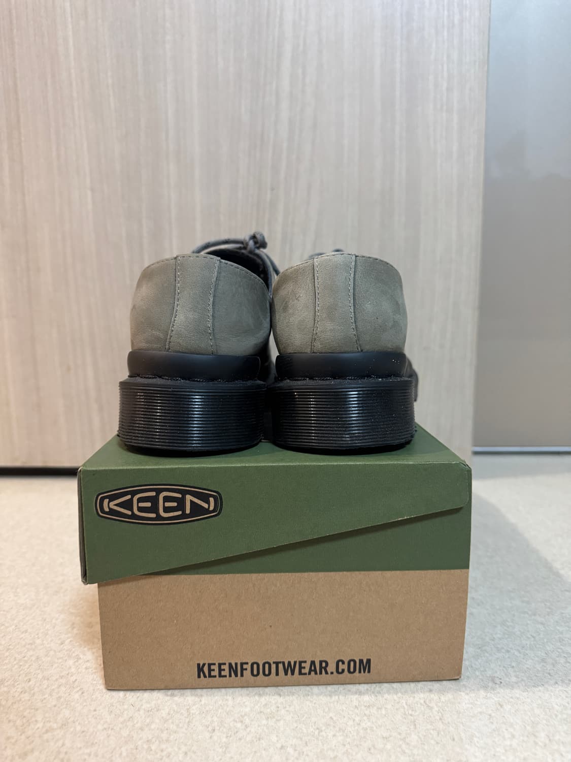 1461 3홀 니켈 마일드 누벅 WP 그레이 상품이미지4