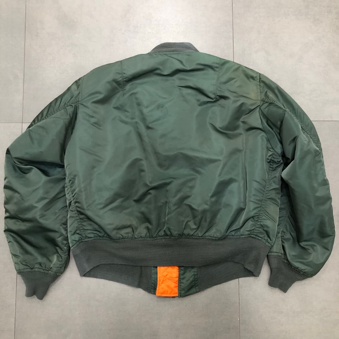 알파인더스트리 ma-1 마원 usa 미국 항공 점퍼 자켓 L 상품이미지5