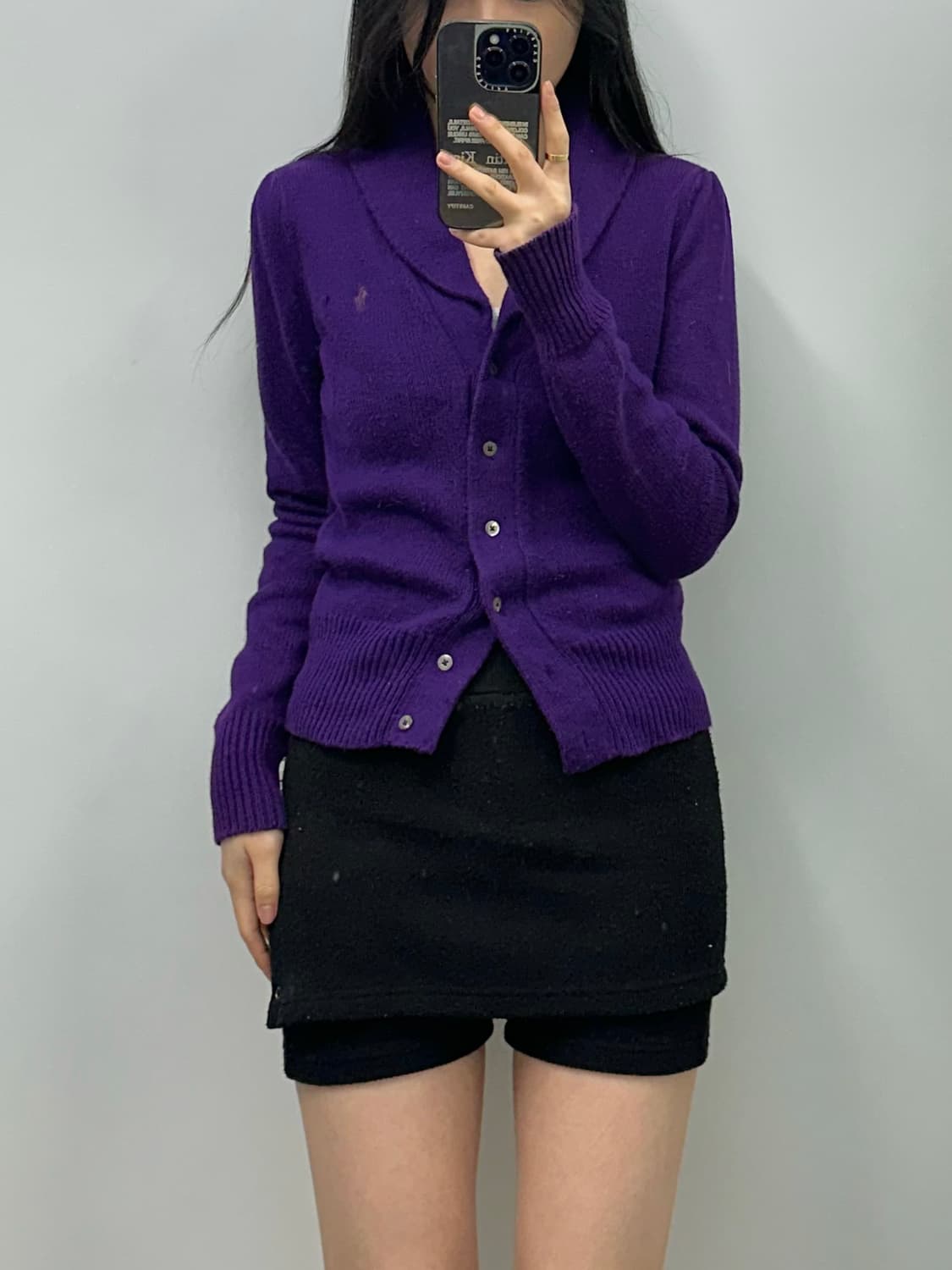 폴로 랄프로렌 숄카라 네이비 니트 가디건 상품이미지1