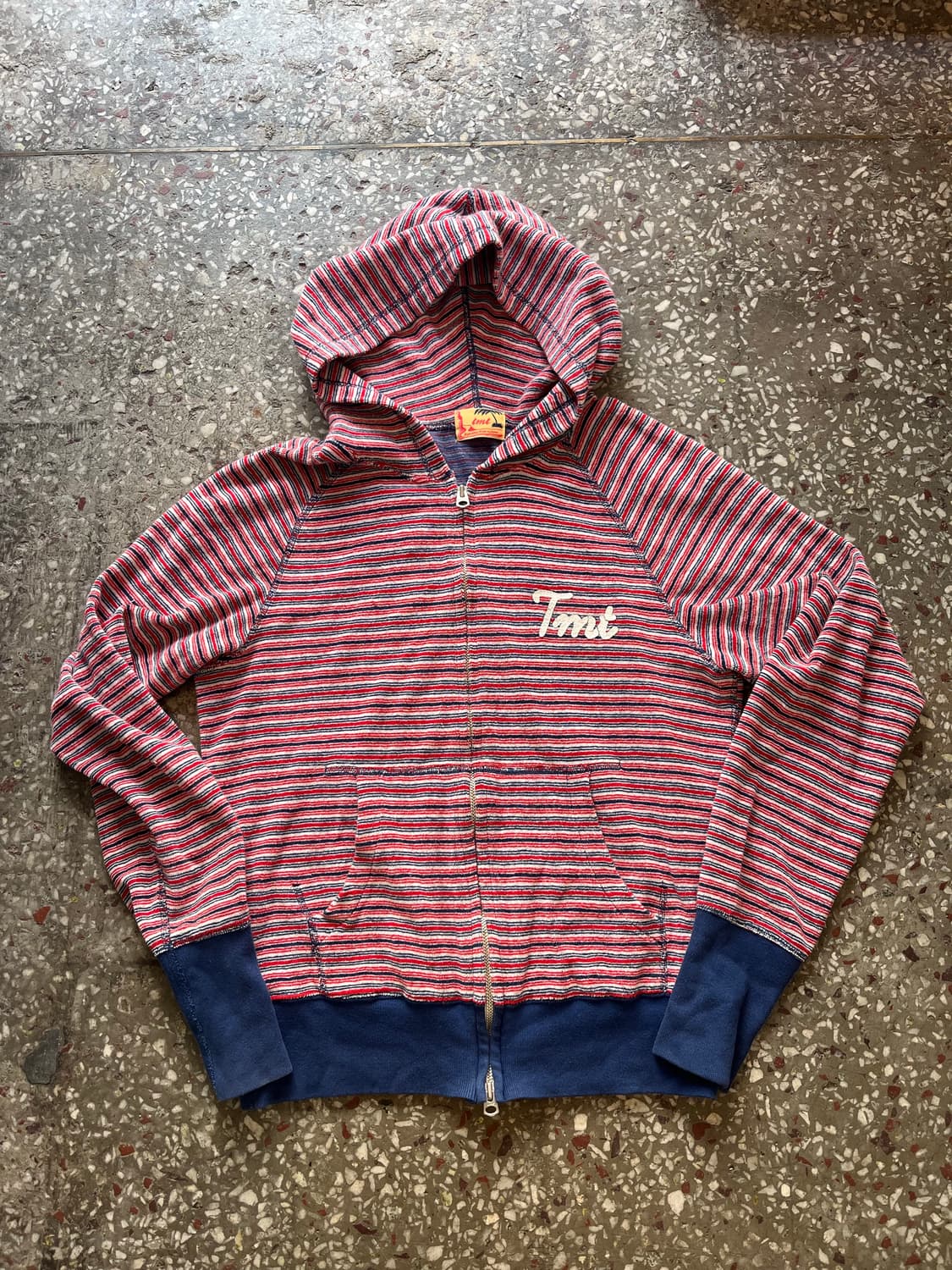 TMT 보더 2way 후드스웻집업 상품이미지3