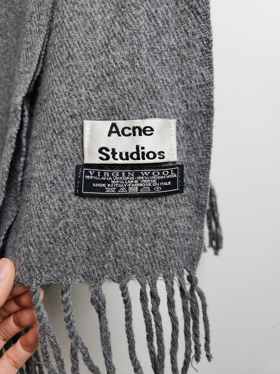 (아크네) 테슬 울 머플러 상품이미지4