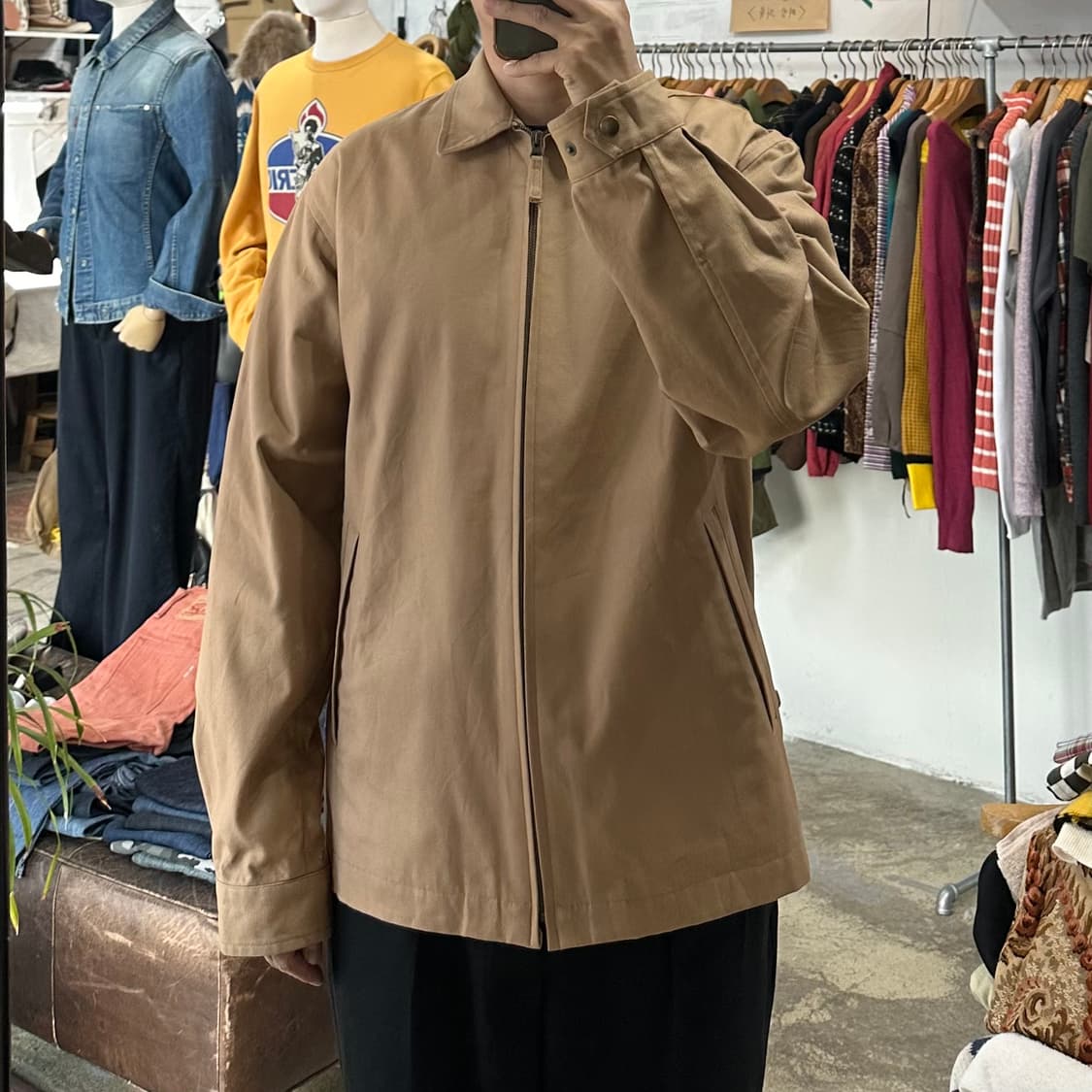 (착용컷) NEW YORKER 코튼 블루종 (남성용 103) 상품이미지2