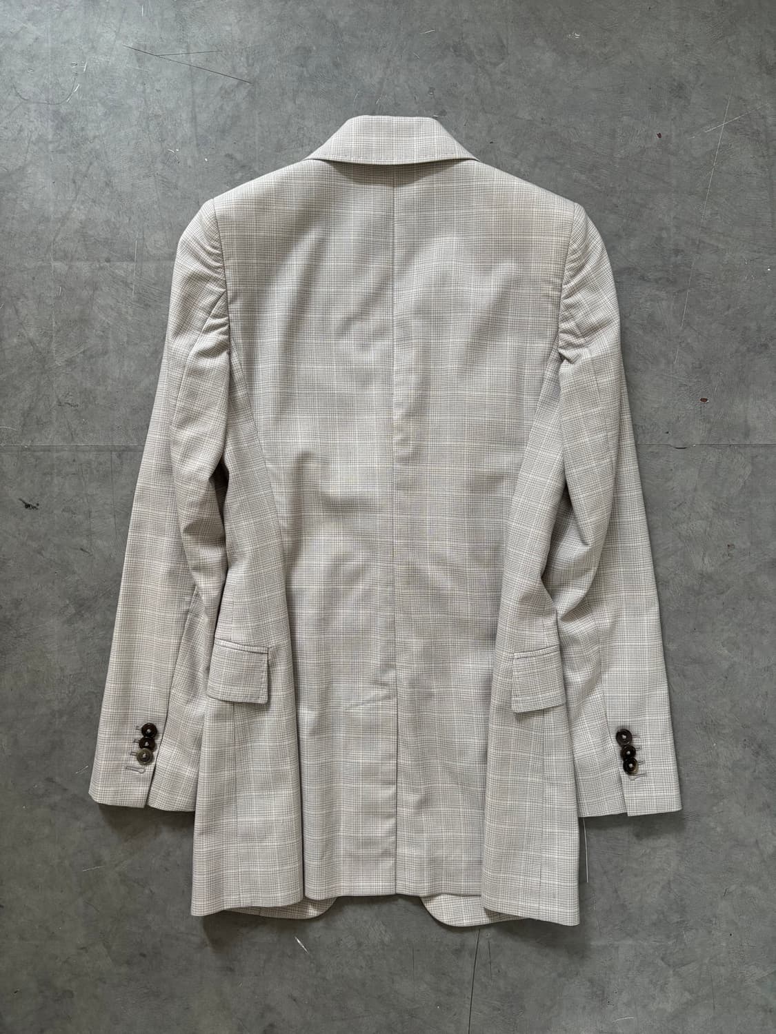Maison Margiela 메종 마르지엘라 그레이 체크 블레이저 자켓 상품이미지6