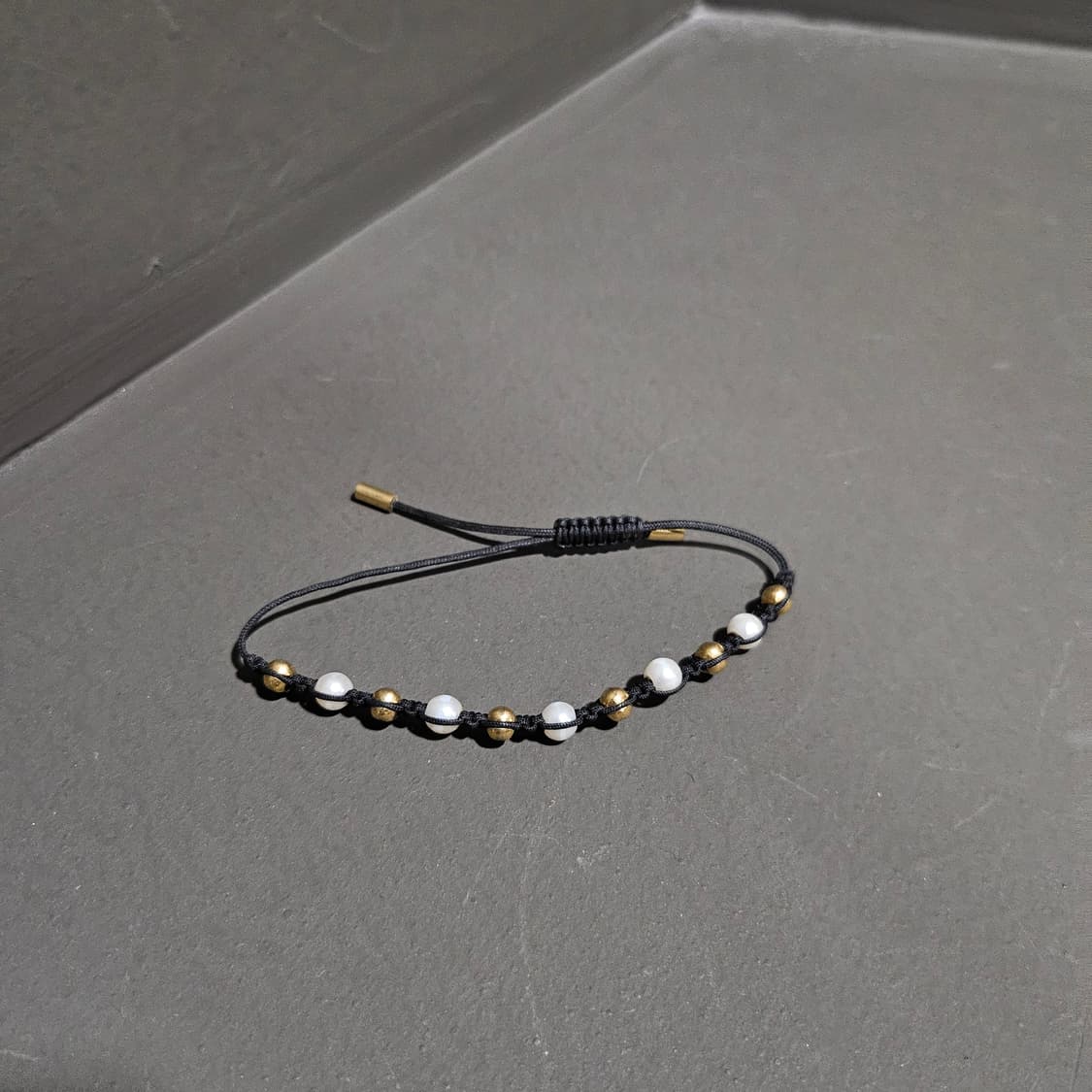 알렉산더 맥퀸 스컬 펄 프렌드십 팔찌 상품이미지2