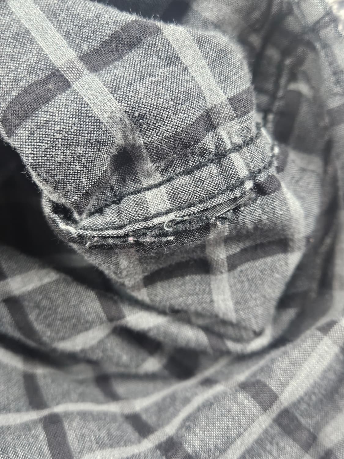 할리데이비슨 체크패턴 바이커 반팔 셔츠 ( L 추정 ) / 11367 상품이미지9