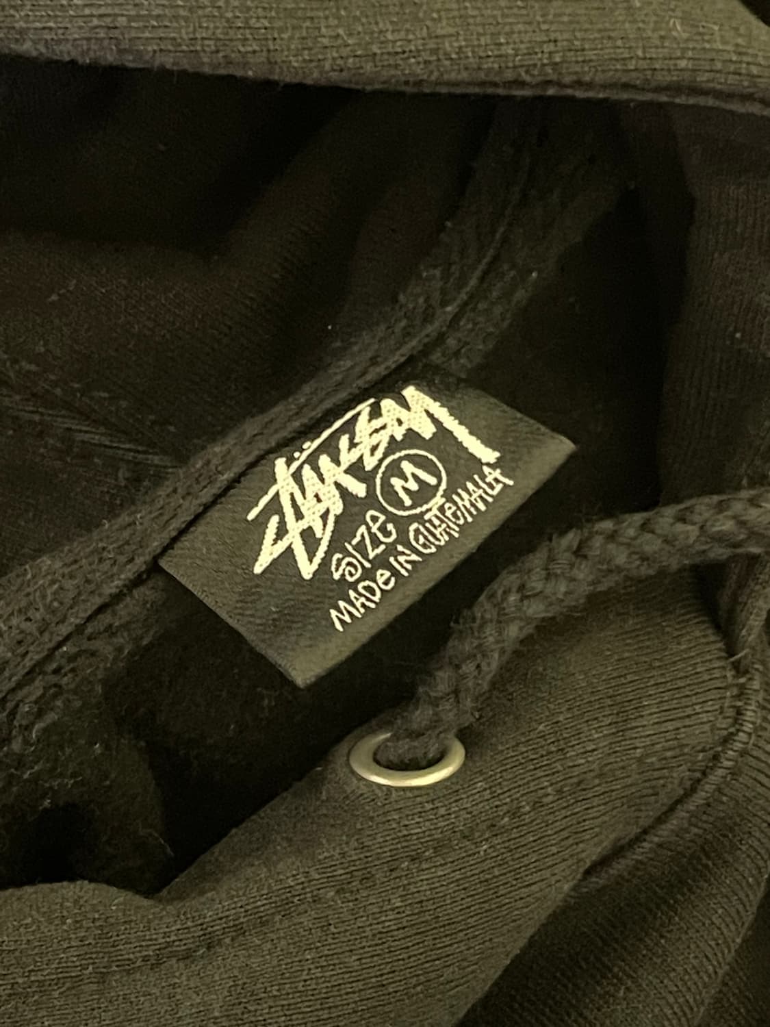 스투시 월드투어 후드티 블랙  M (2022) 상품이미지3