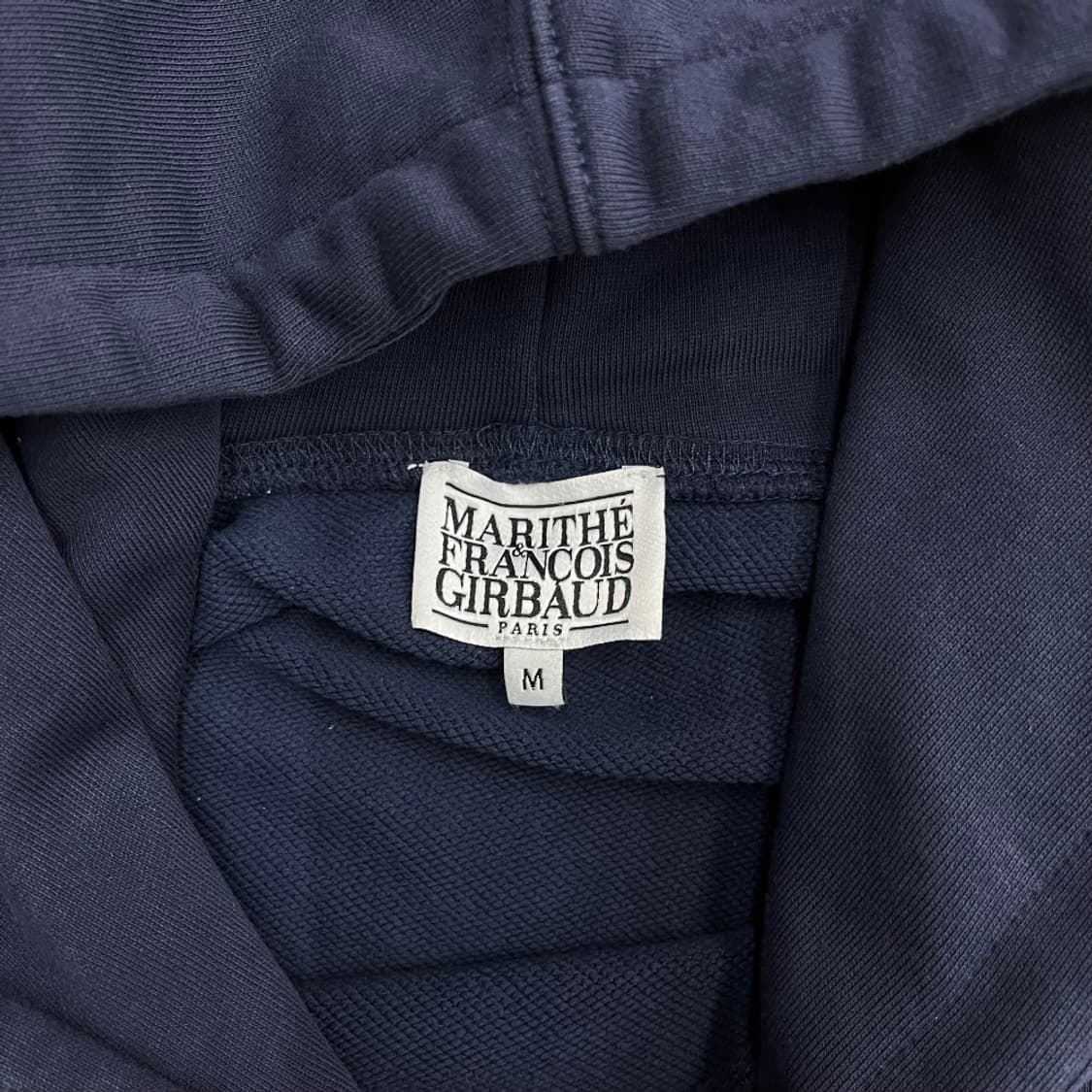 마리떼 프랑소와 저버 곰돌이 프린팅 네이비 후드 M 상품이미지5