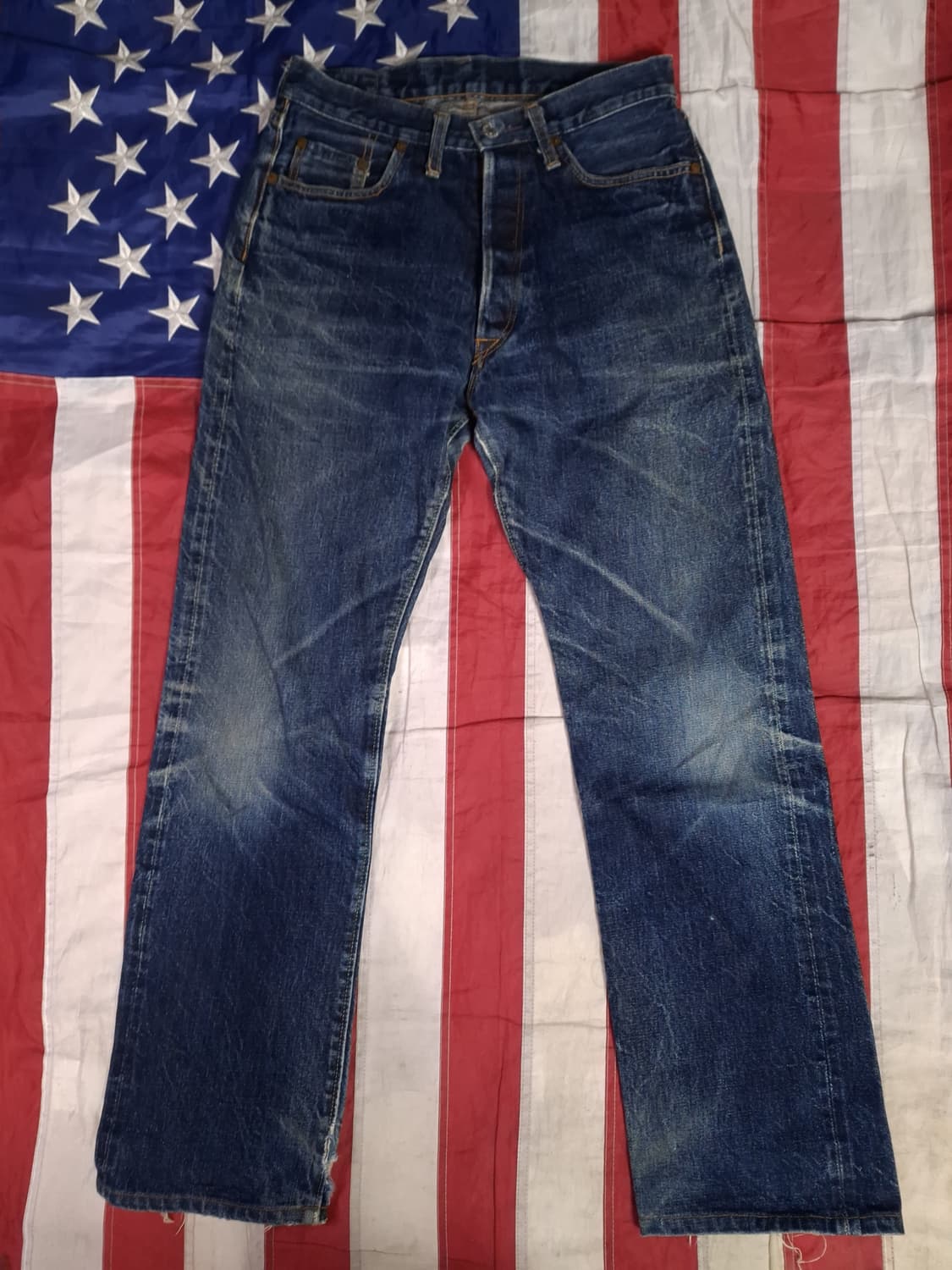 오리지날 일본판 드님 722 셀비지 데님진 상품이미지4